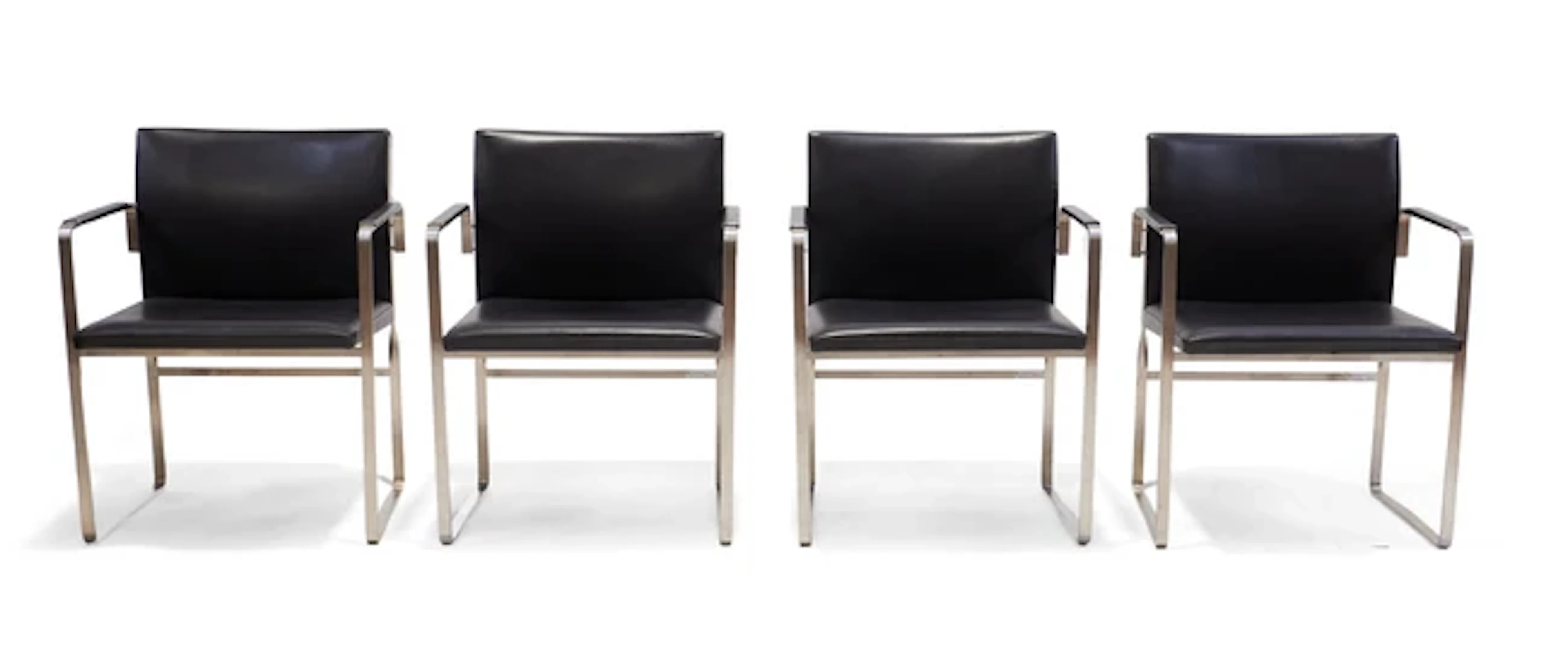 Hans Wegner (1914-2007) for Carl Hansen & Son Four Model CH111 armchairs