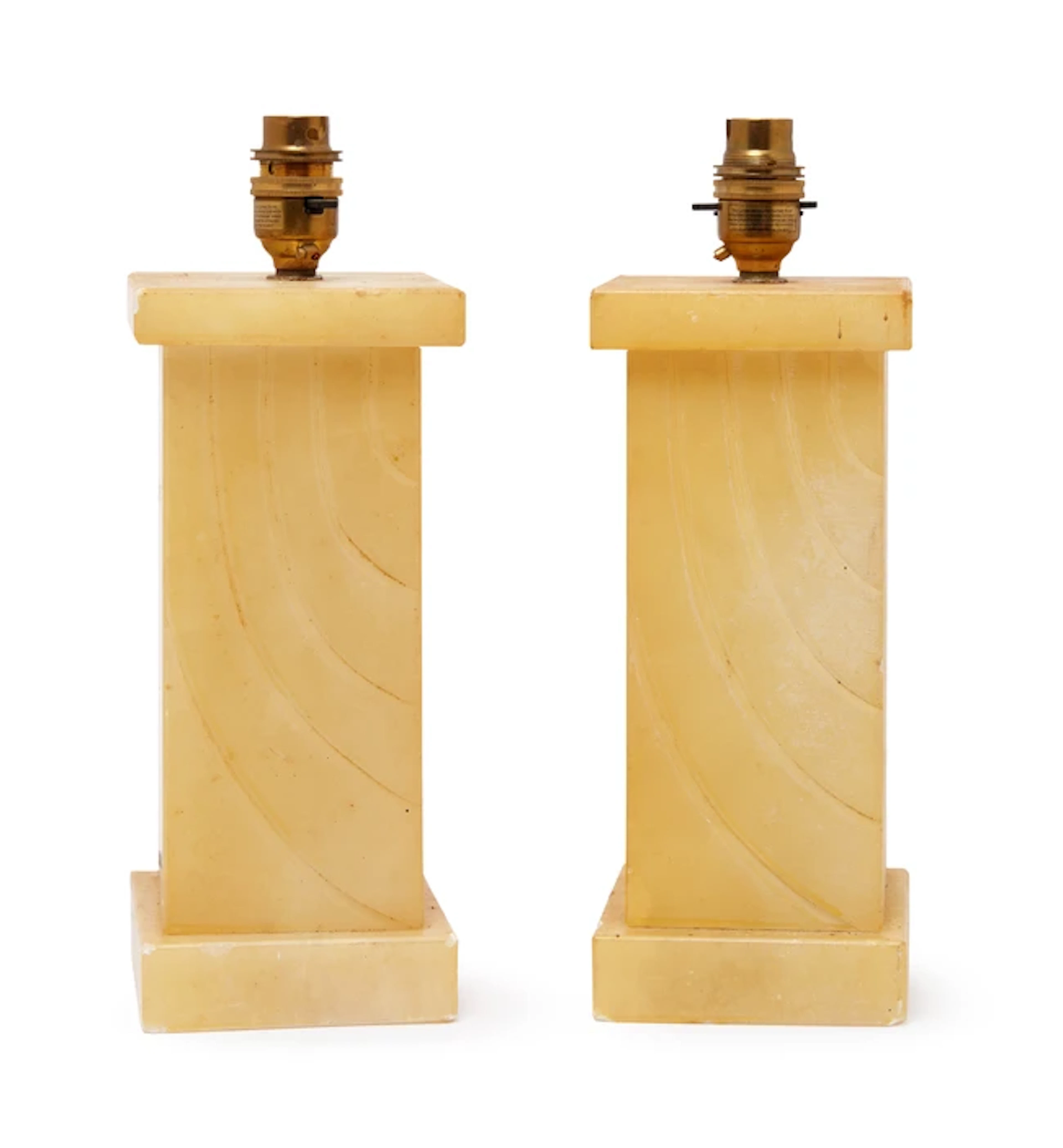 Italian Pair of table lamps