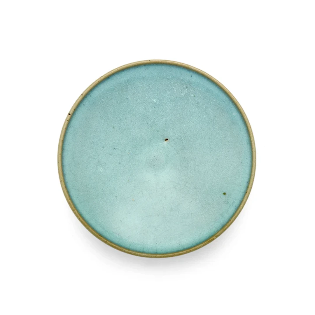 A Chinese Junyao sky-blue glazed dish Song dynasty Rising...