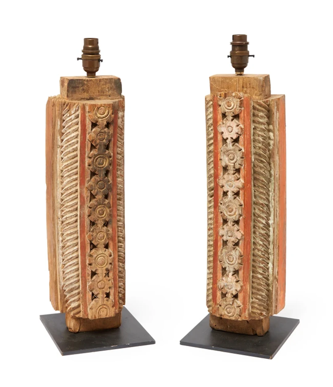 Continental Pair of table lamps