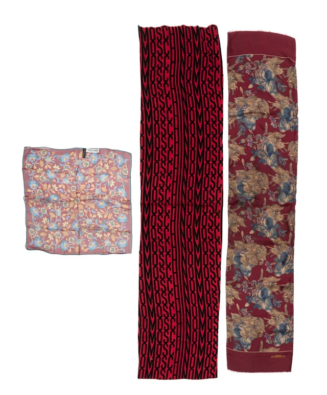A Collection of Designer Scarves