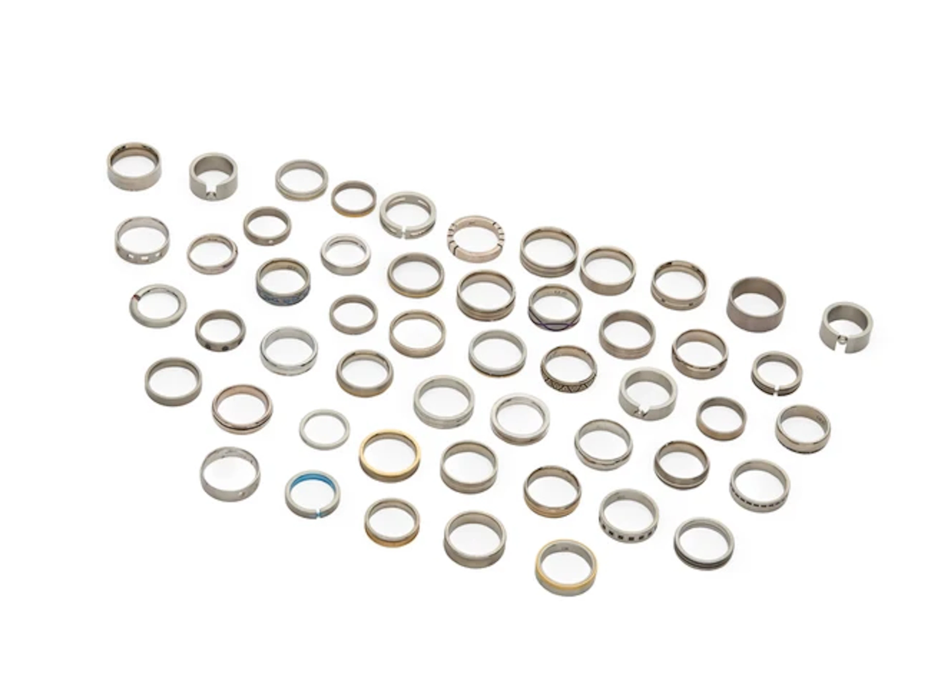 A large group of titanium