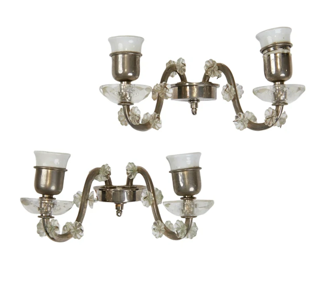 Italian Pair of wall lights