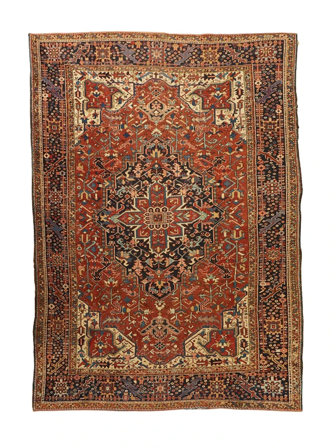 A Persian Heriz carpet