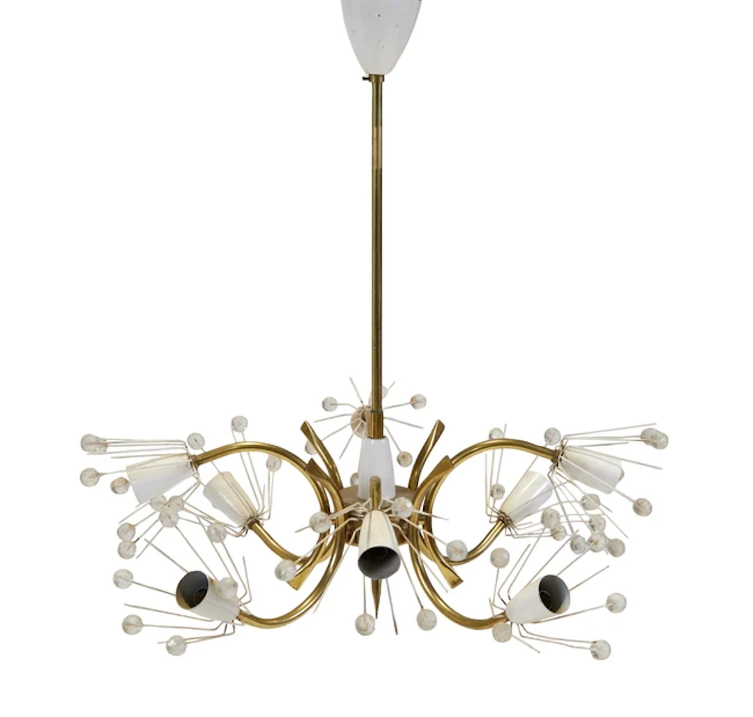 Emil Stejnar (b.1939) for Rupert Nikoll Ceiling light