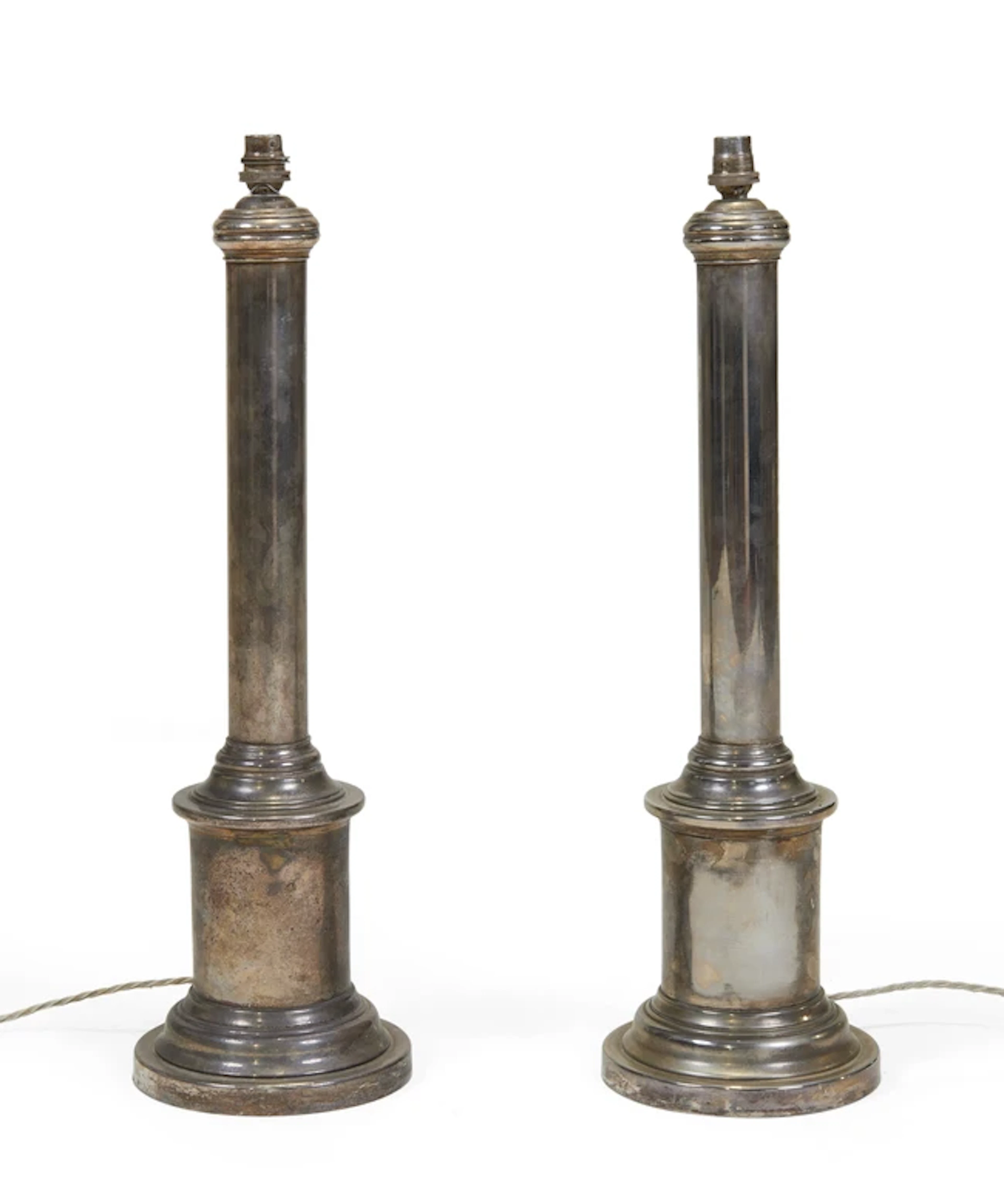French Pair of table lamps