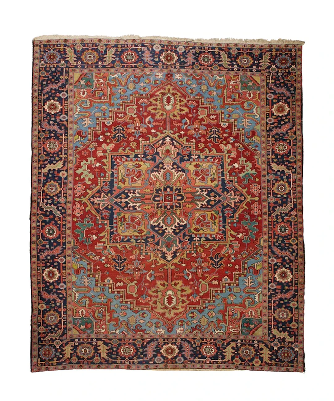 A Persian Heriz carpet