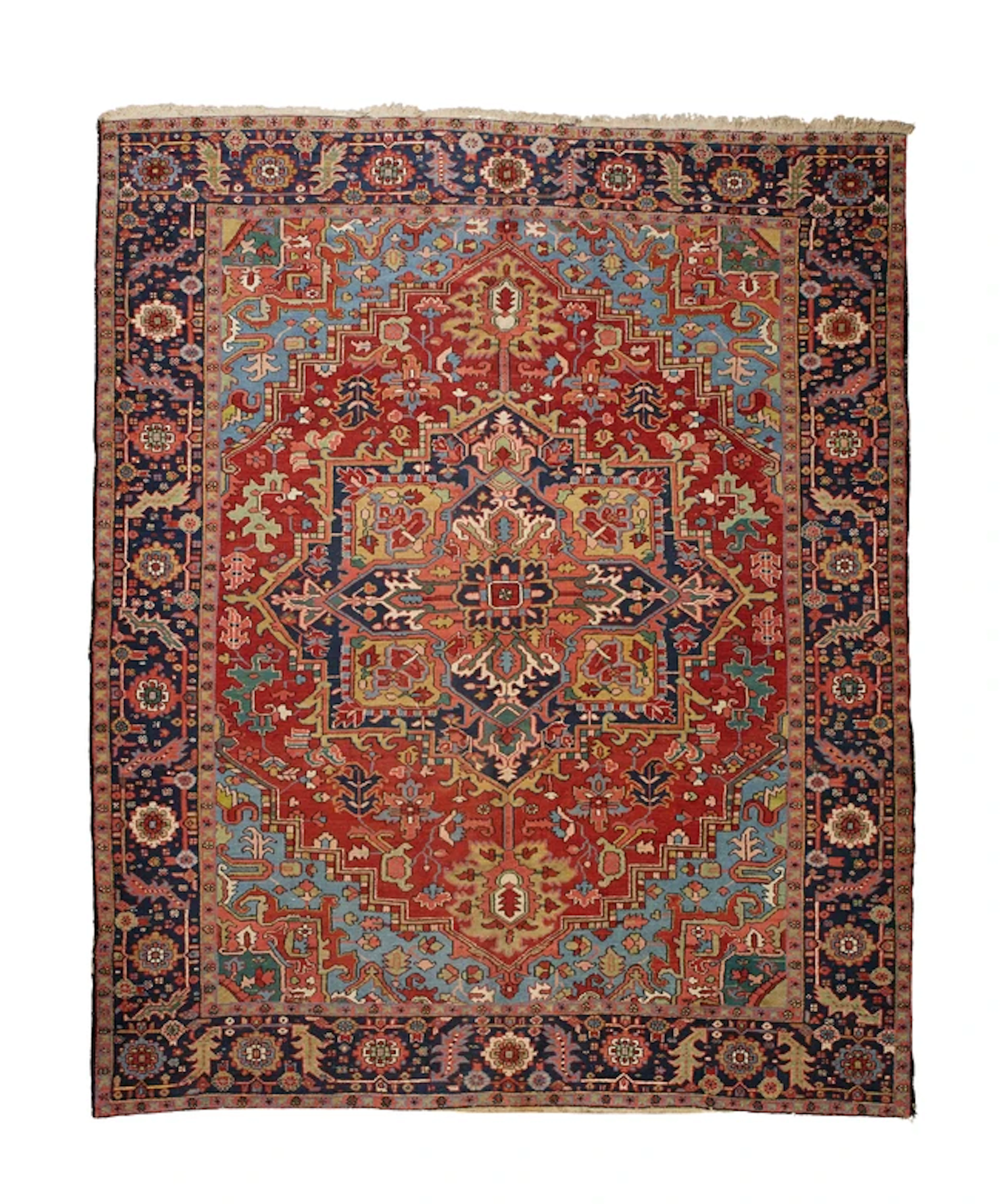 A Persian Heriz carpet