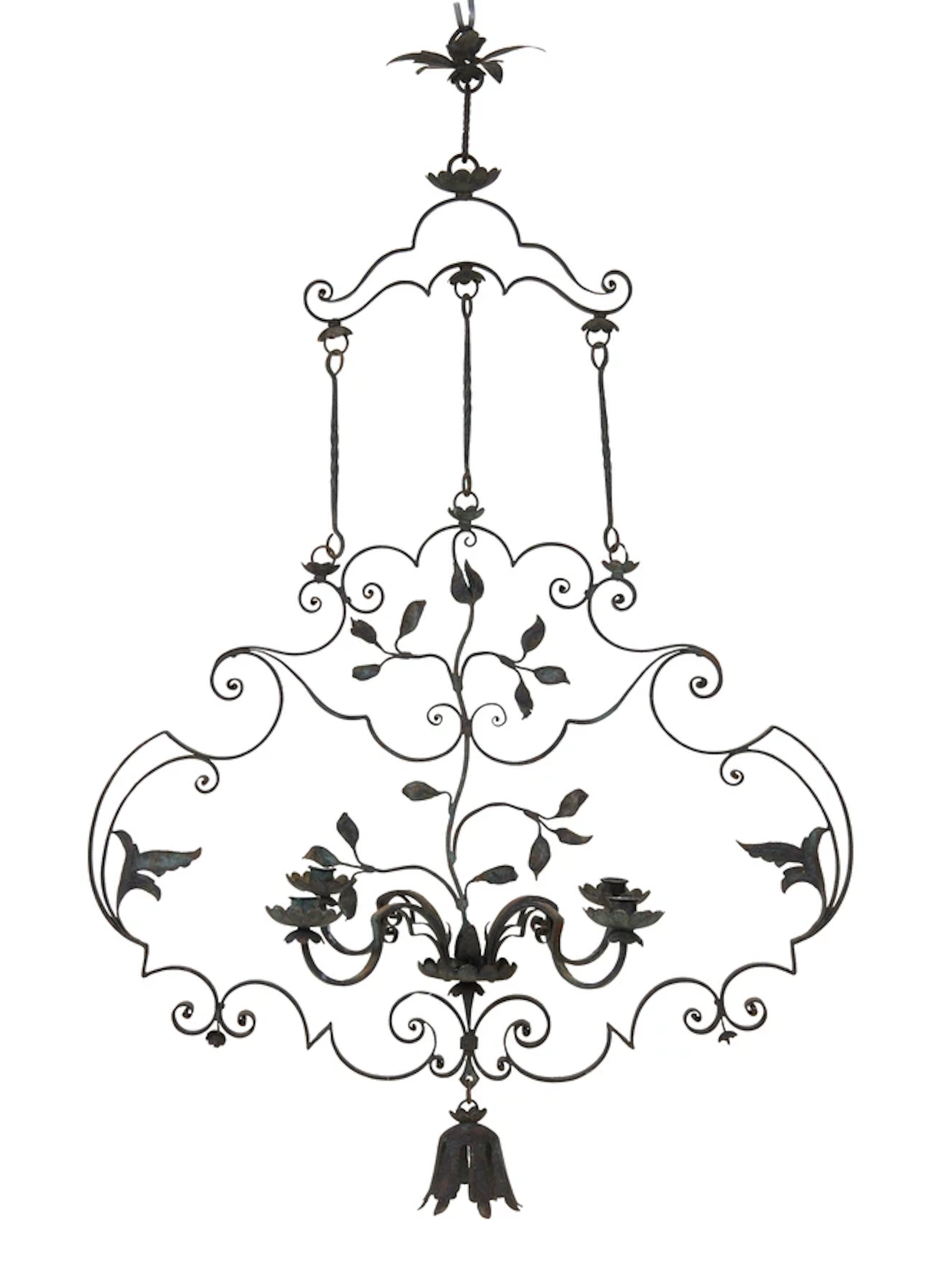 Manner of Carlo Rizzarda Ceiling light