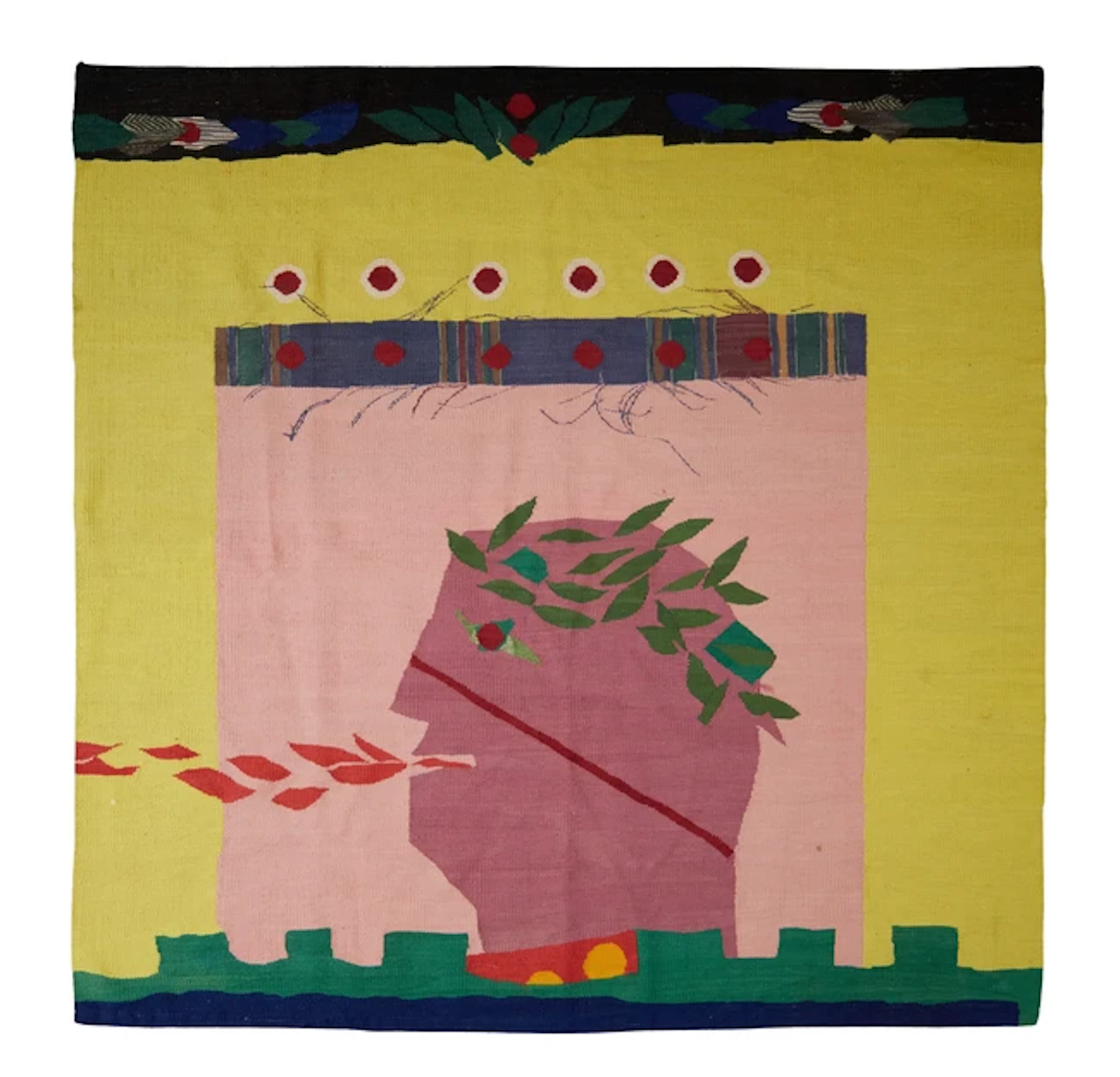 Robert Hodgins (1920-2010) 'The Emperor' Tapestry