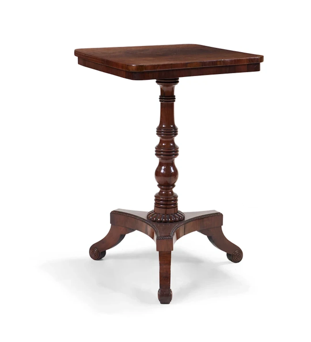 A Regency rosewood occasional table