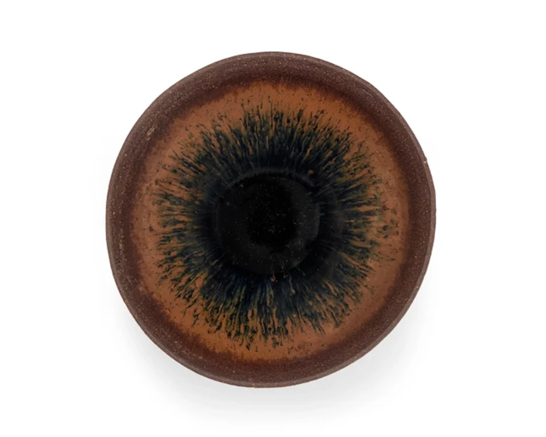 A Chinese Jian ware 'hare's fur' teabowl Southern Song...