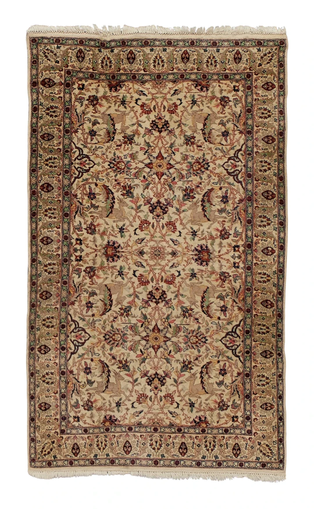 A Persian Kashan rug