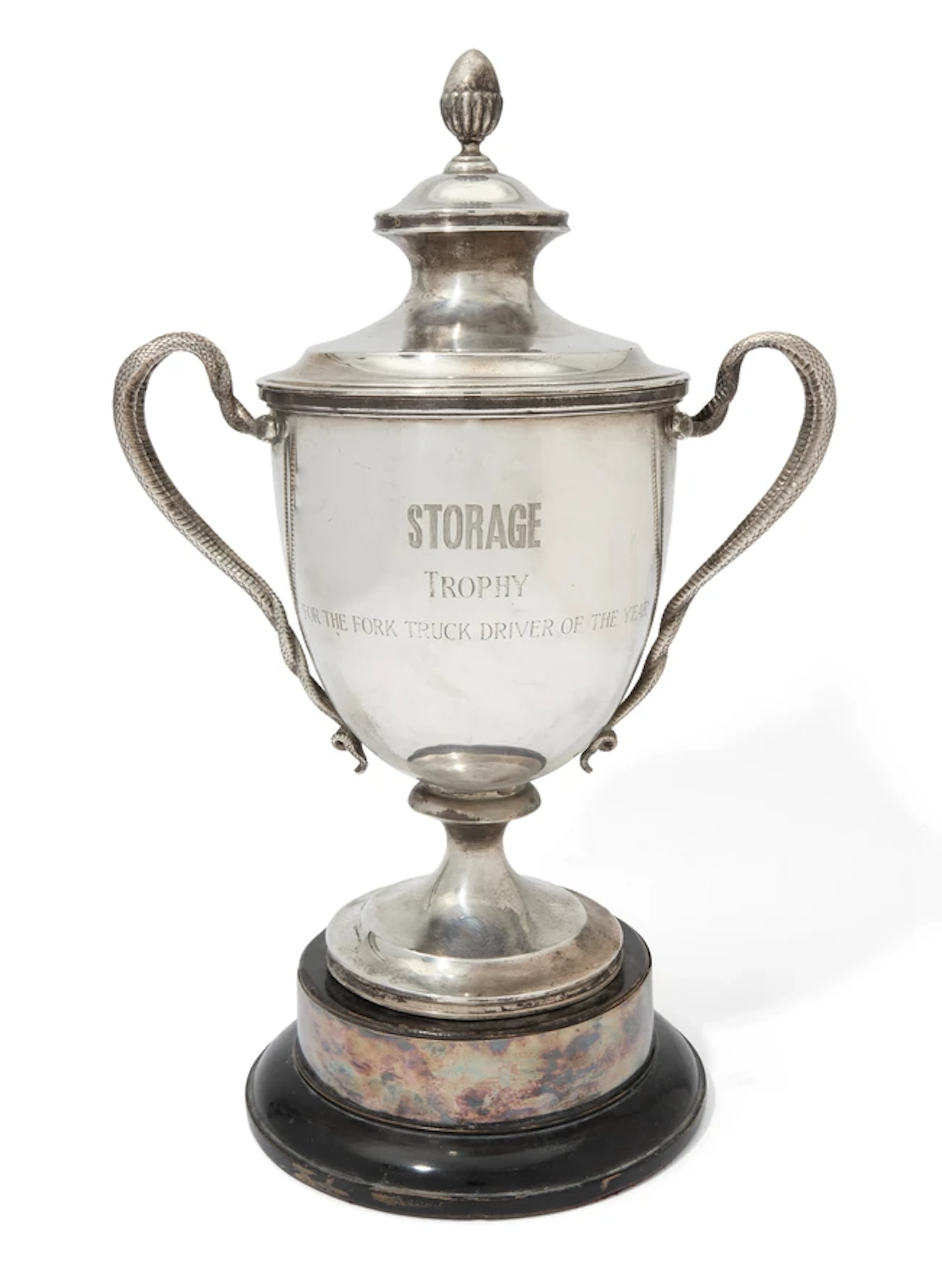 A George V silver trophy cup