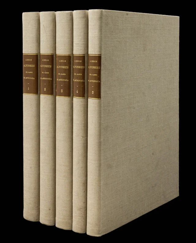 Libros del Saber de Astronomia del Rey Alfonso X de Castilla