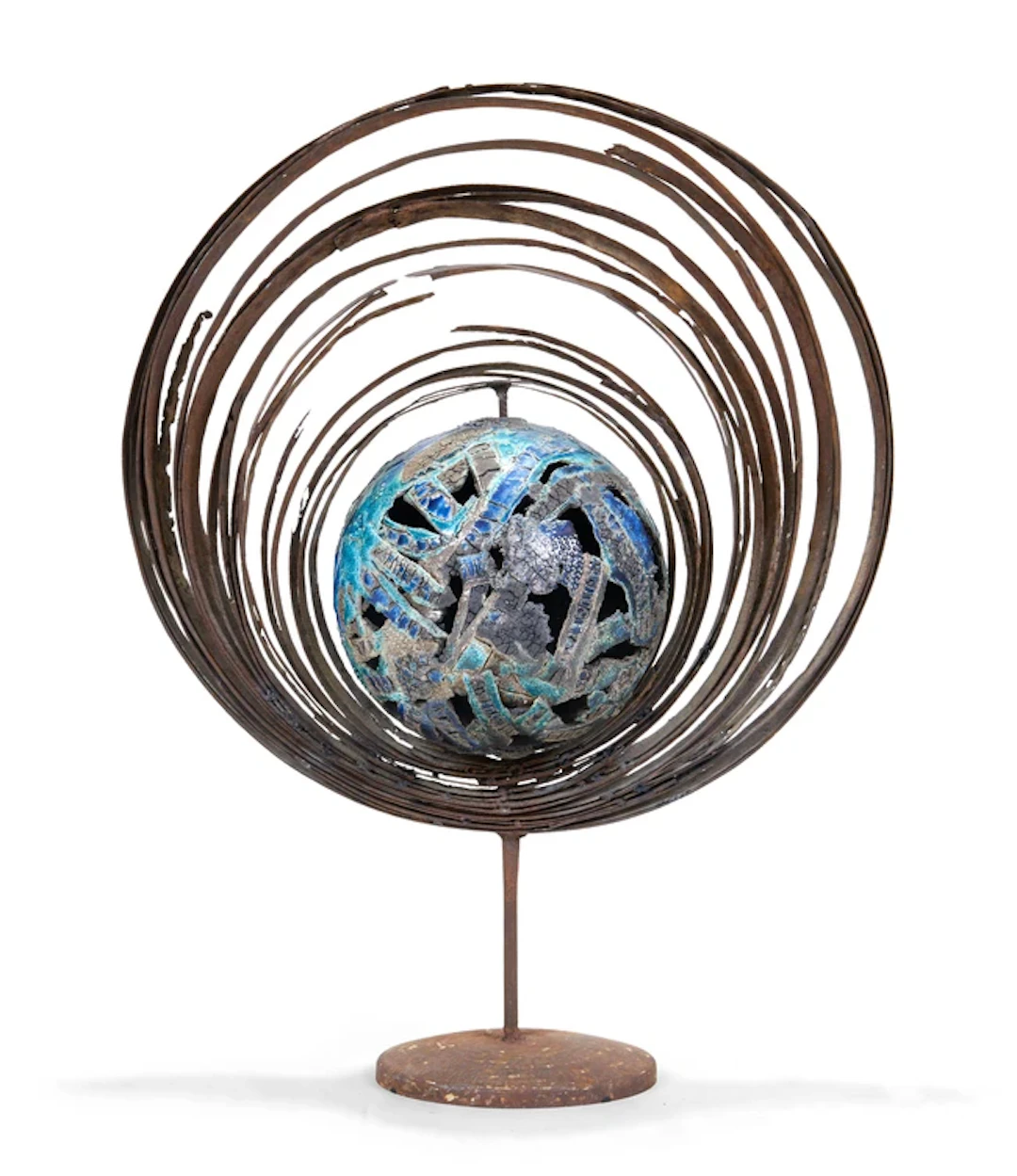 Benoit De Souza (1963) Brutalist sculpture