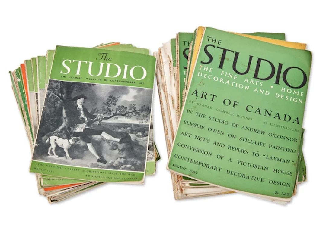 A Collection of 20th Century Magazines Relating to Art...