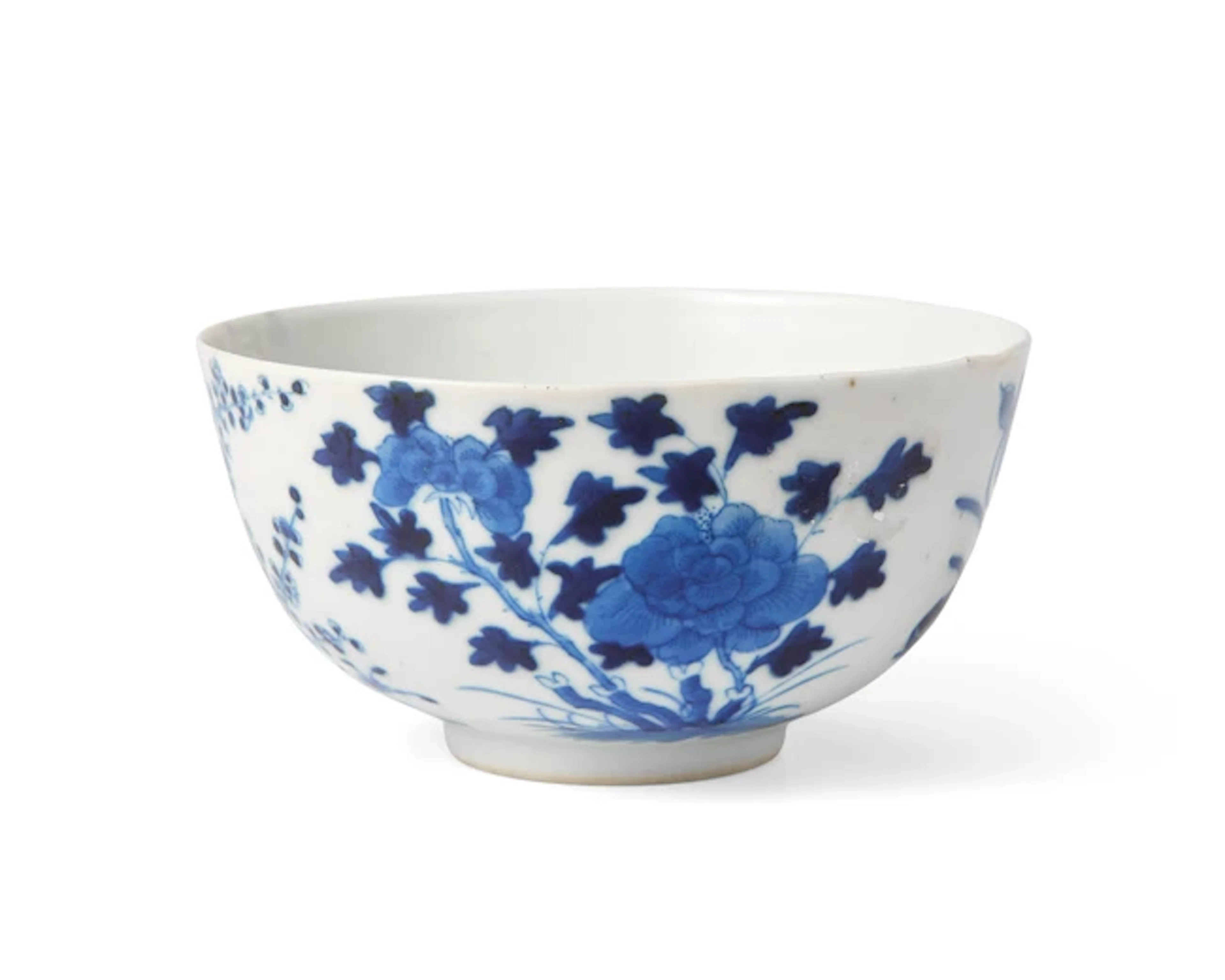A Chinese blue and white bowl for the Vietnamese market Qing dynasty