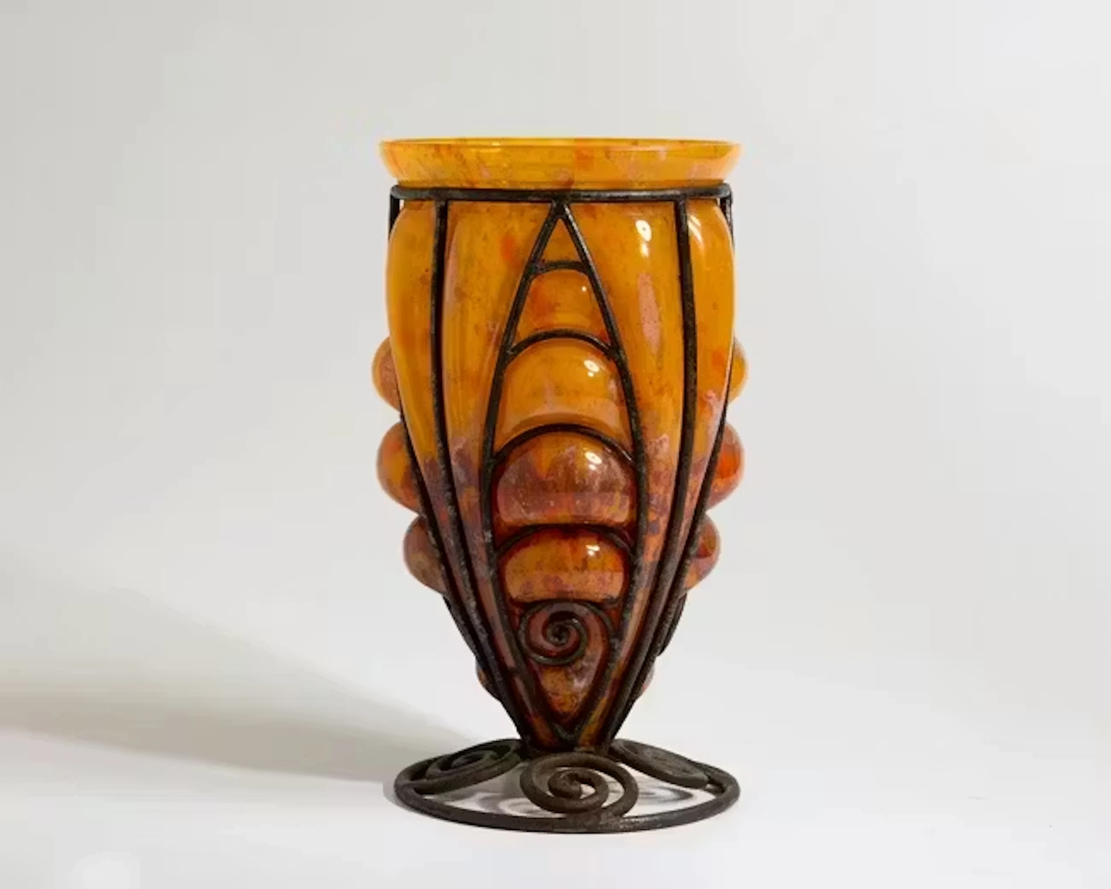 Louis Majorelle (1859-1926) for Daum Footed vase