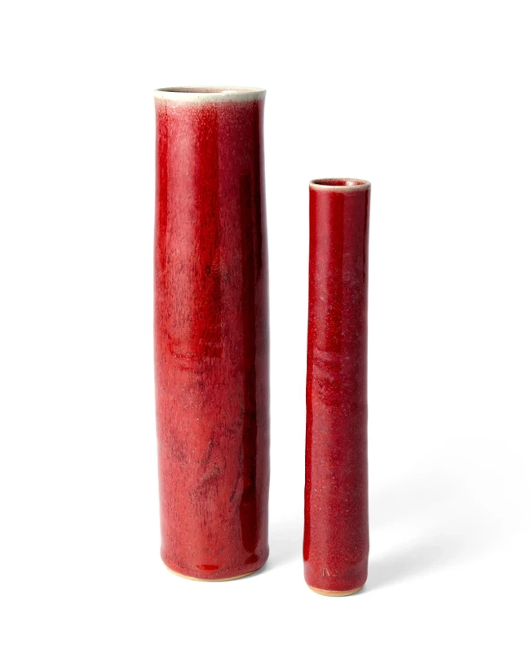 Rupert Spira (b.1960) Two cylinder vases