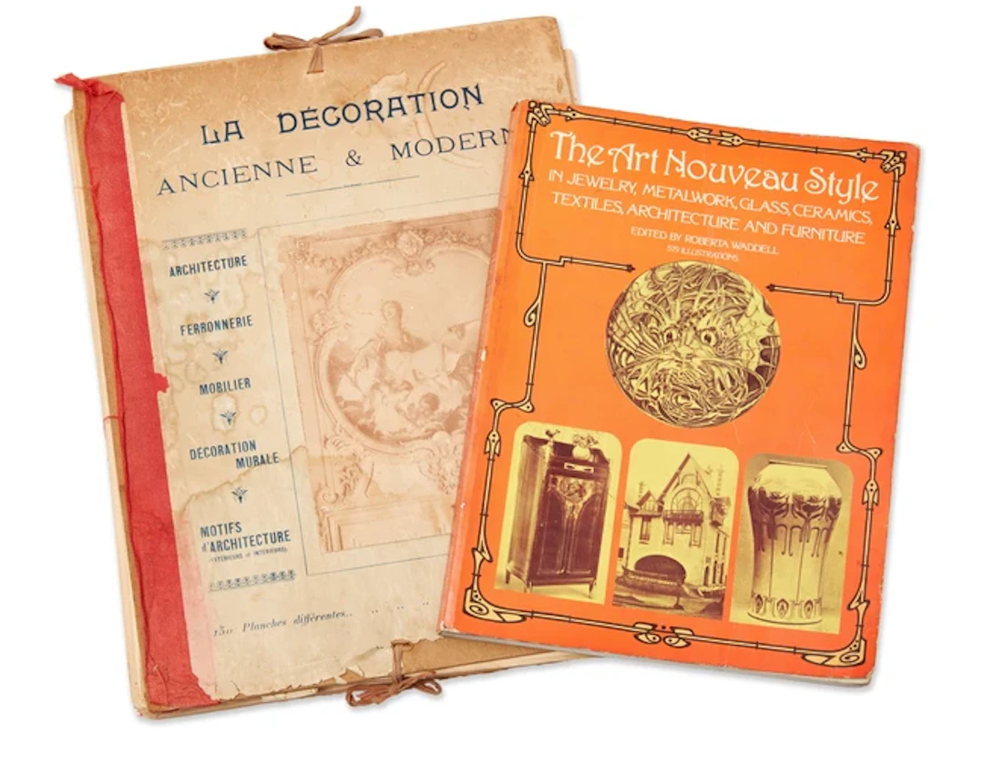 Two Publications Relating to Art Nouveau Comprising : Roberta Waddell (Ed.)