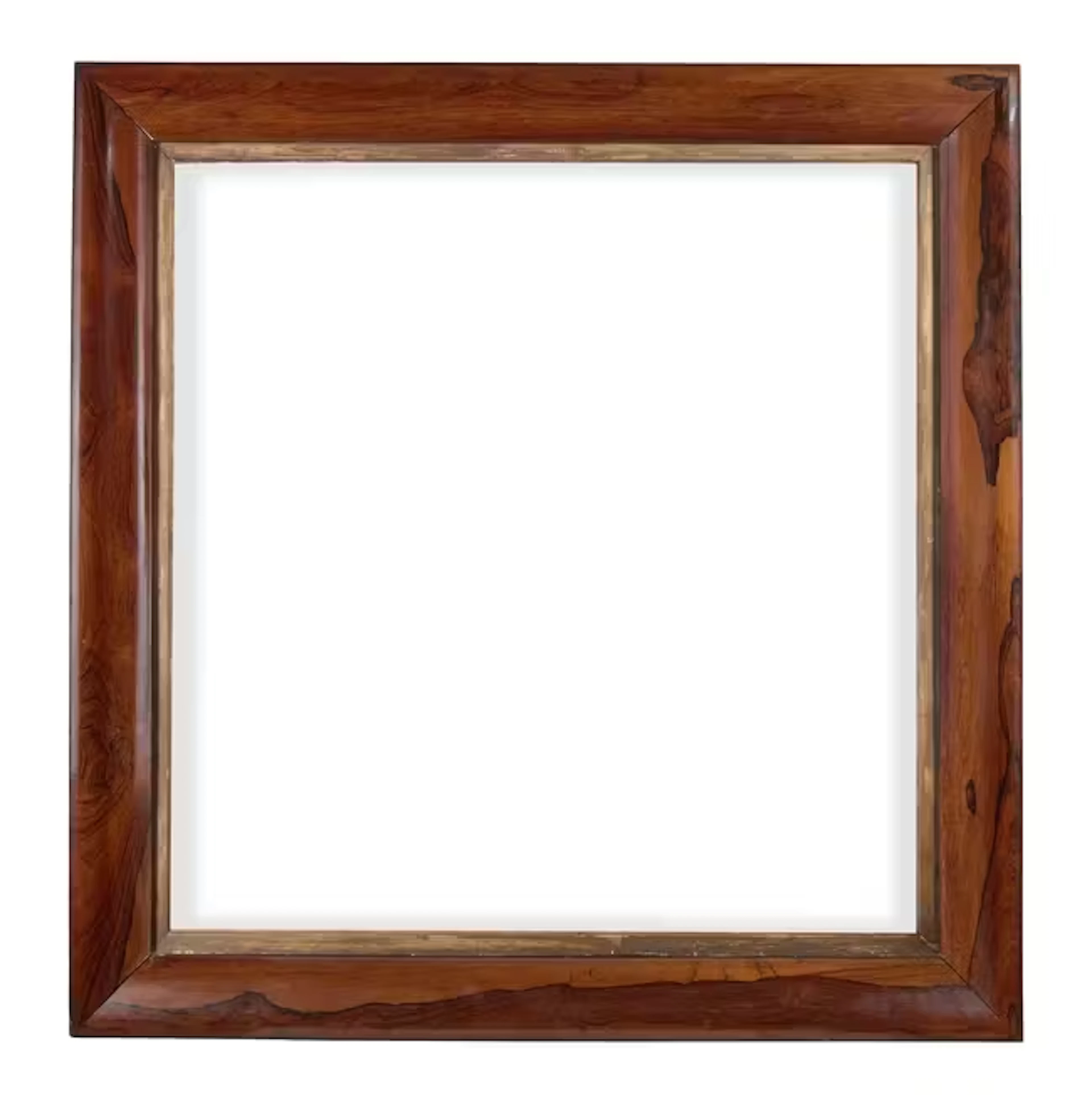 An English Rosewood Veneered Print Frame