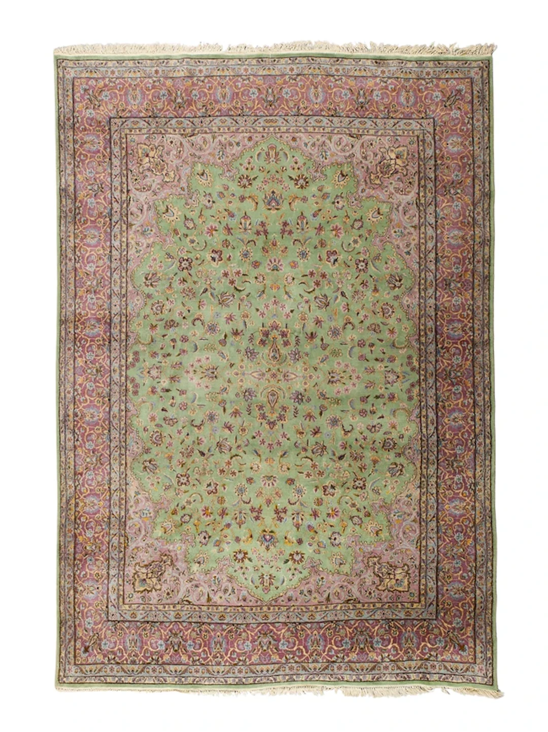 A Persian Tabriz carpet