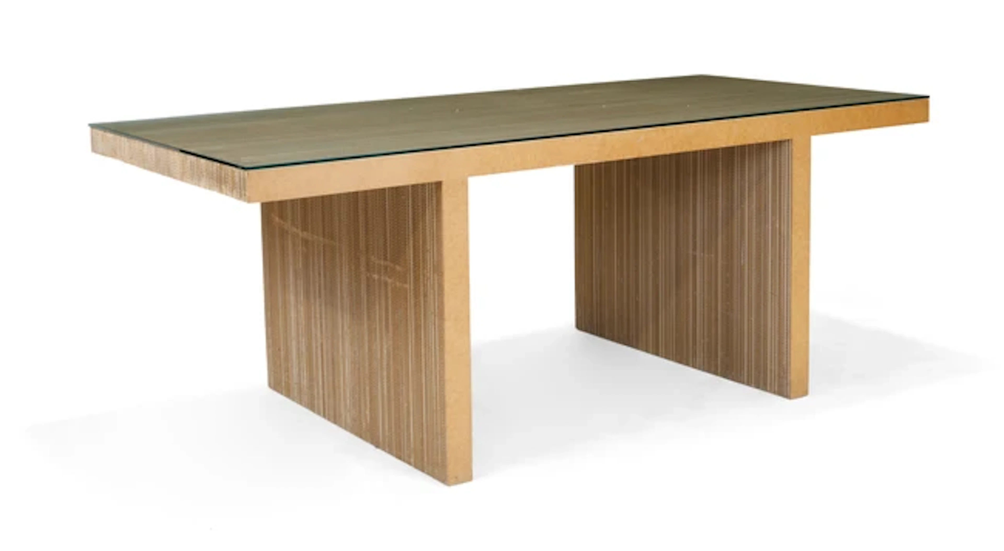 Frank Gehry (1929-2005) for Vitra Easy Edges dining table