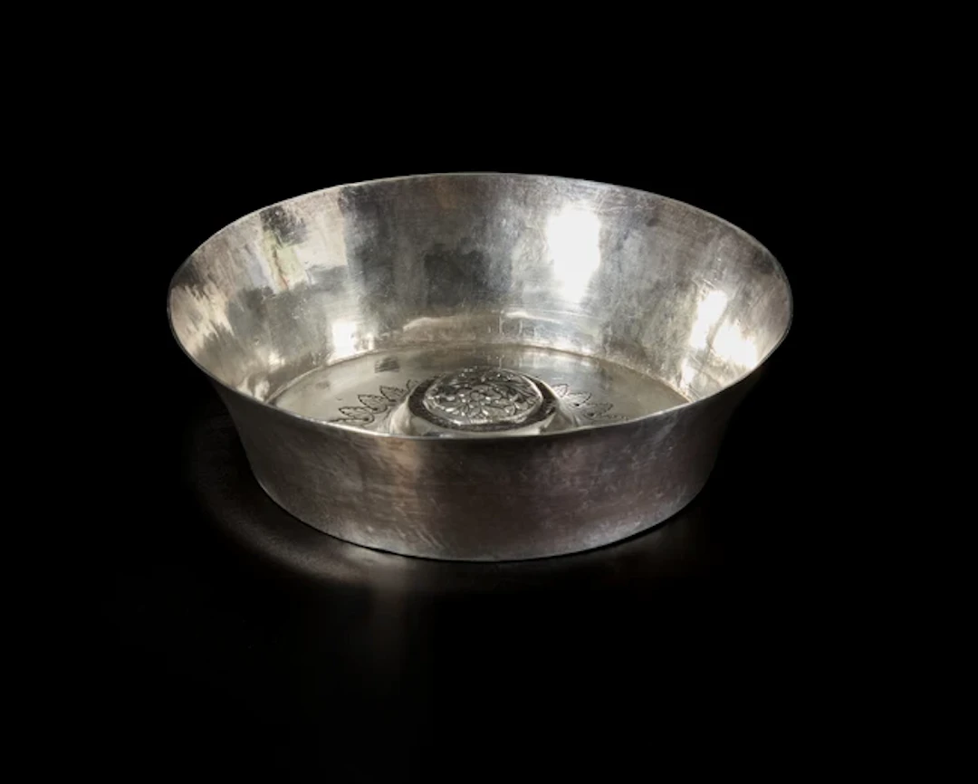 A silver hammam bowl,Ottoman empire