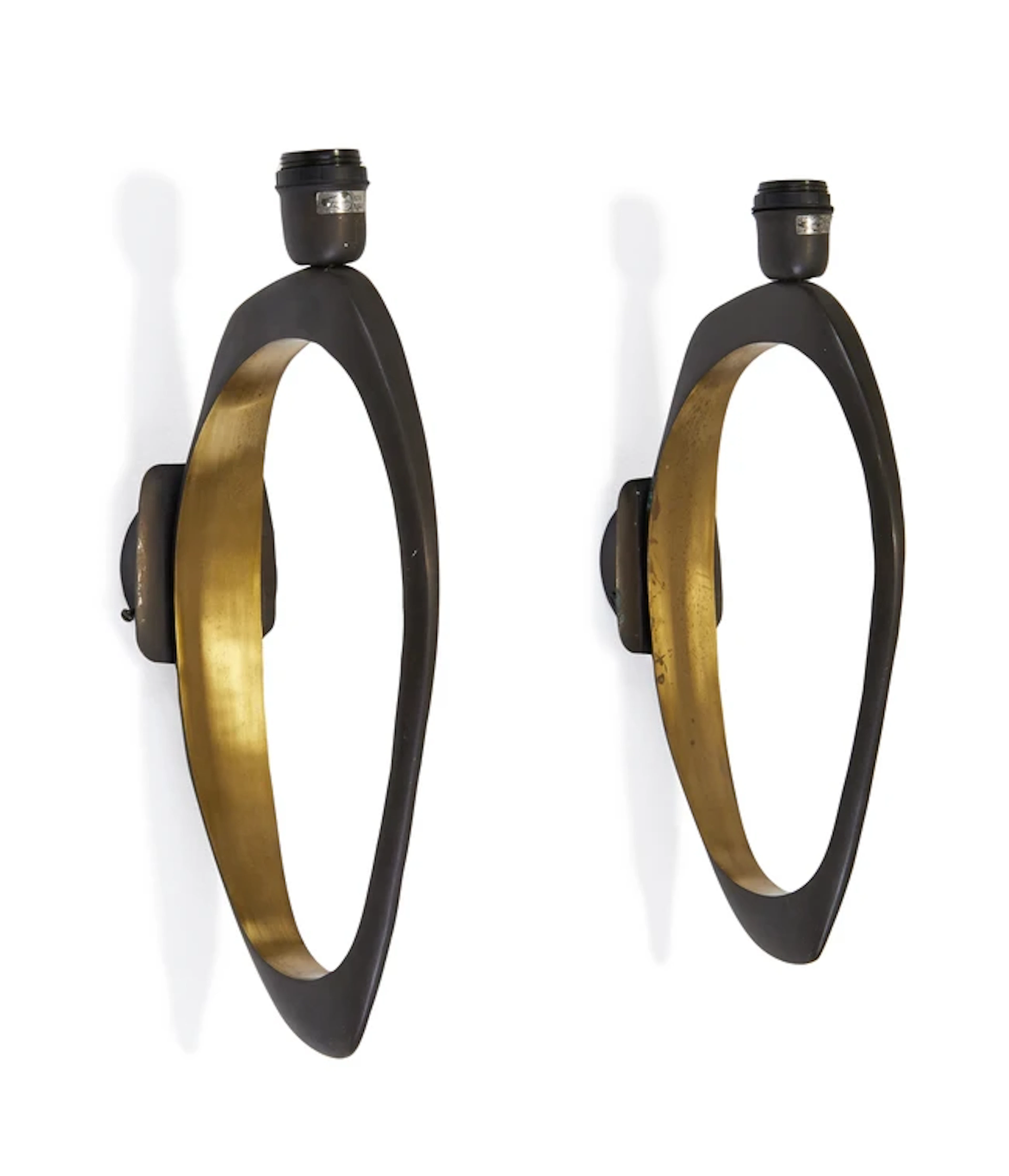 CTO lighting Pair of 'Stella' wall lights