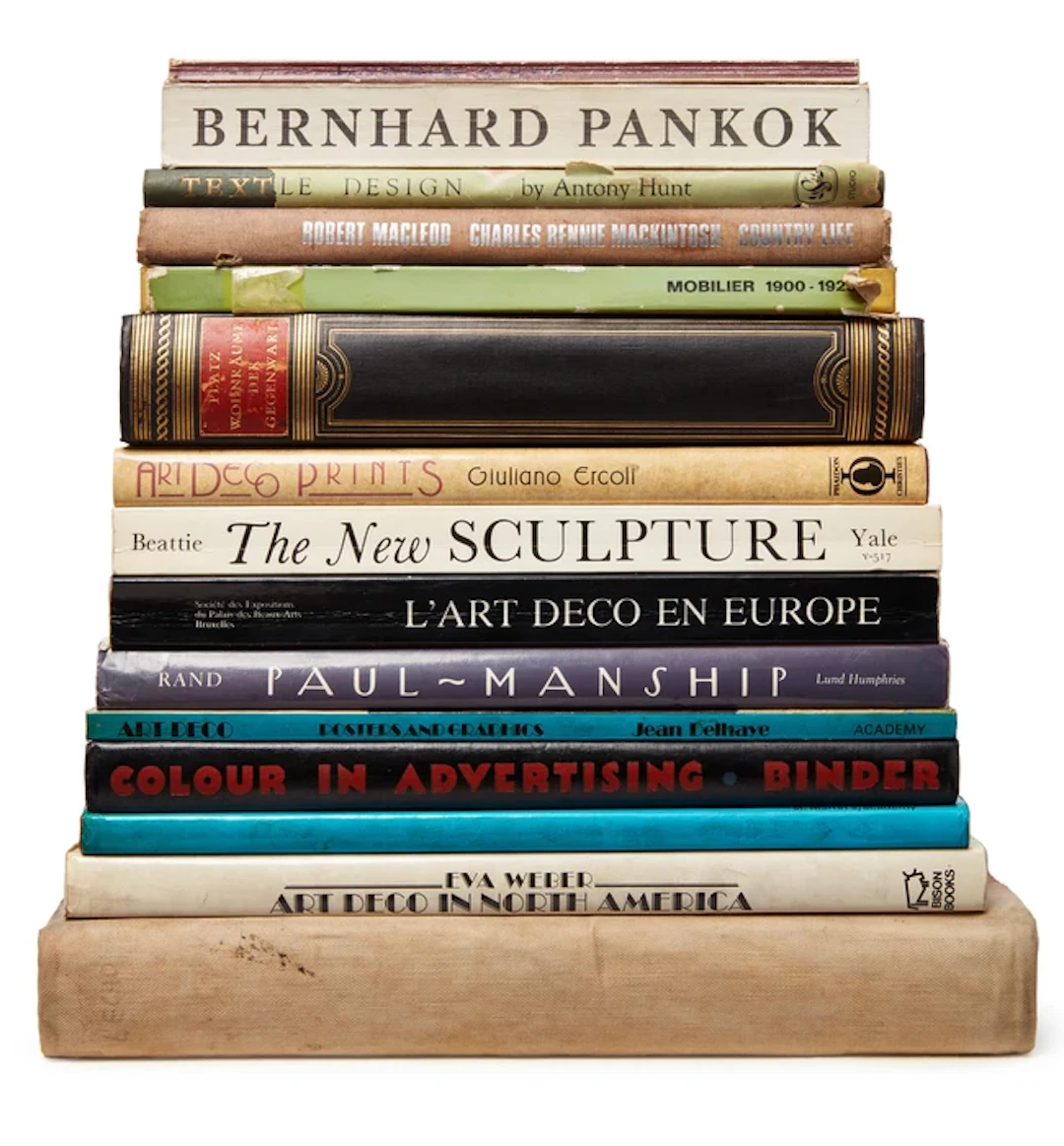 A Collection of Reference Books Relating to Art Deco...