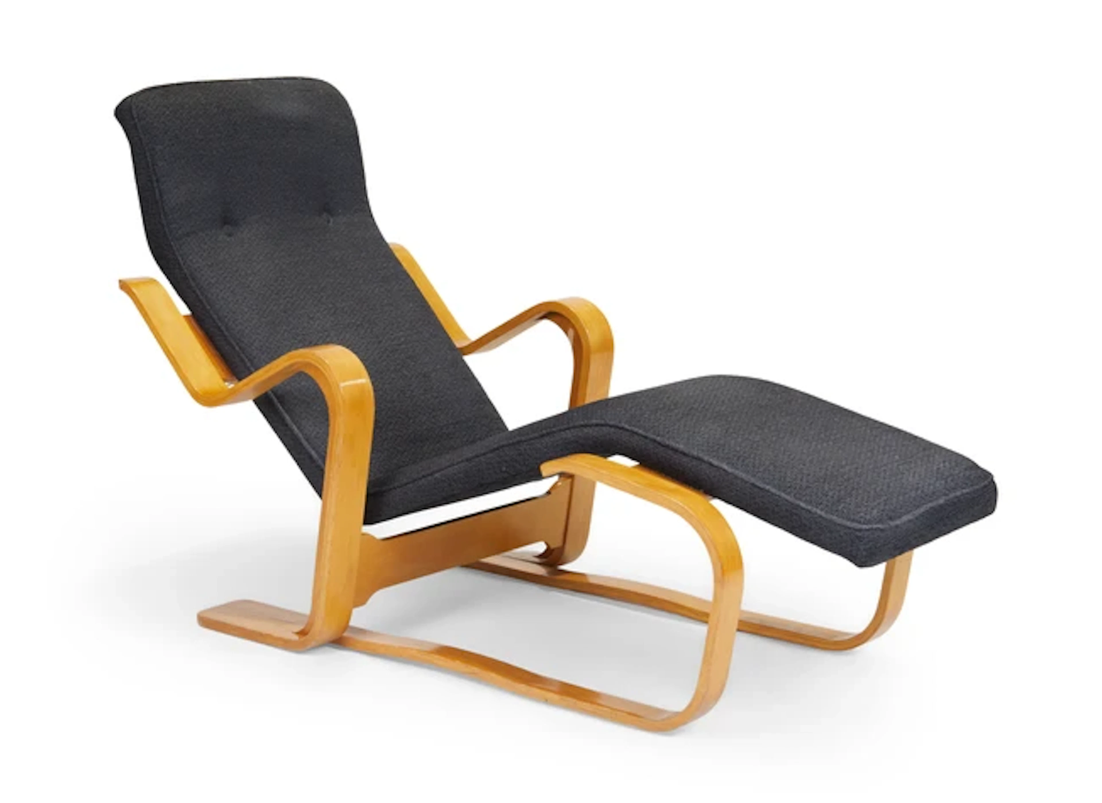 Marcel Breuer (1902-1981) Manufactured by John Allan Designs 'Long chair'