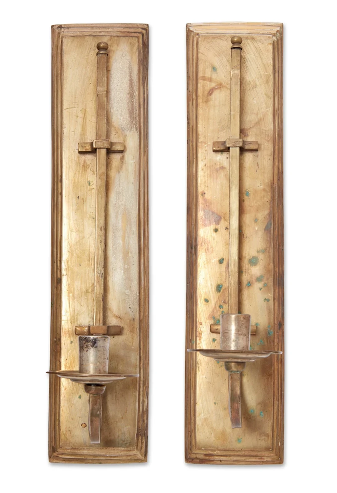 French Pair of wall sconces