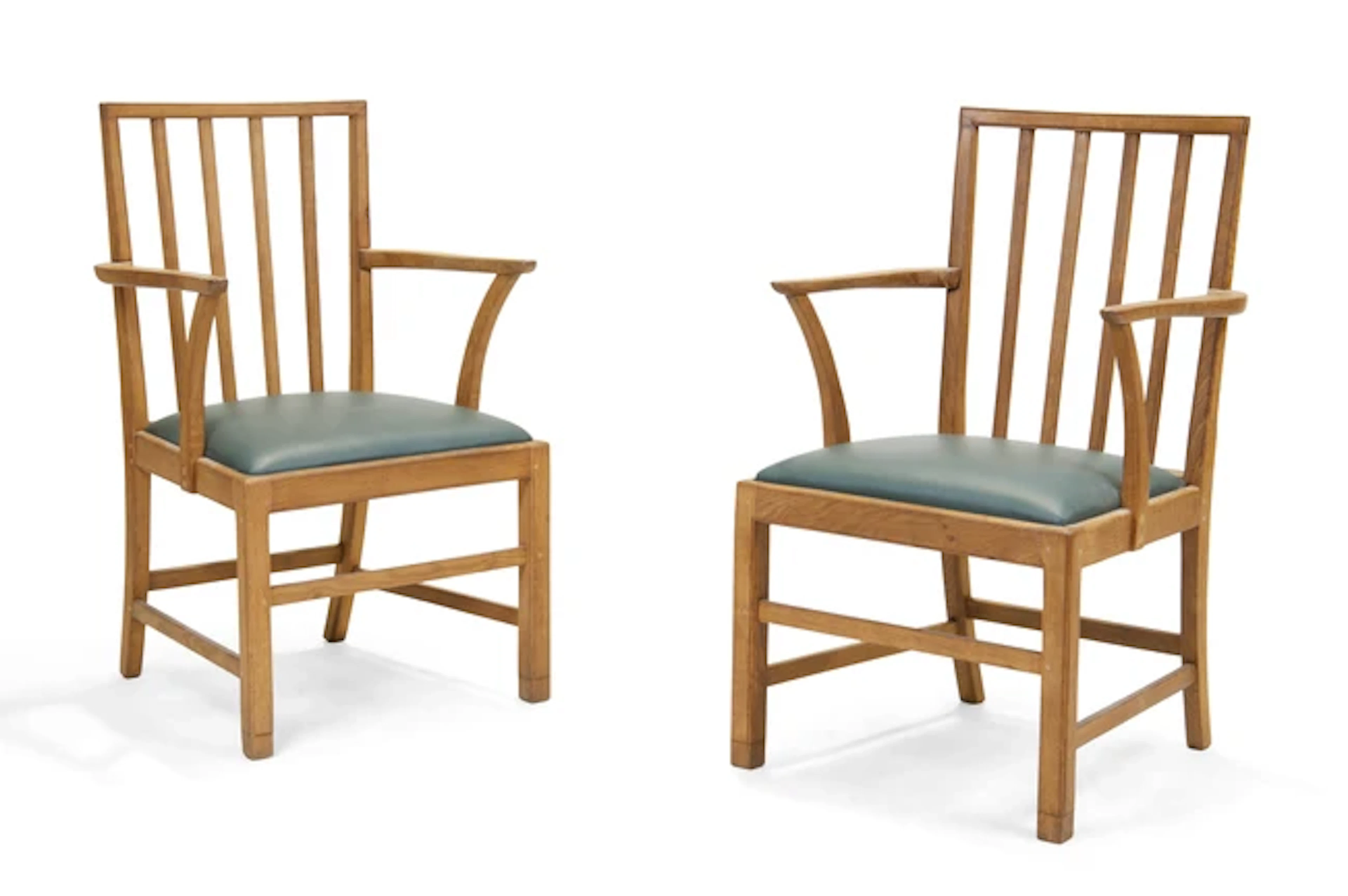 Edward Barnsley (1900-1987) Pair of armchairs