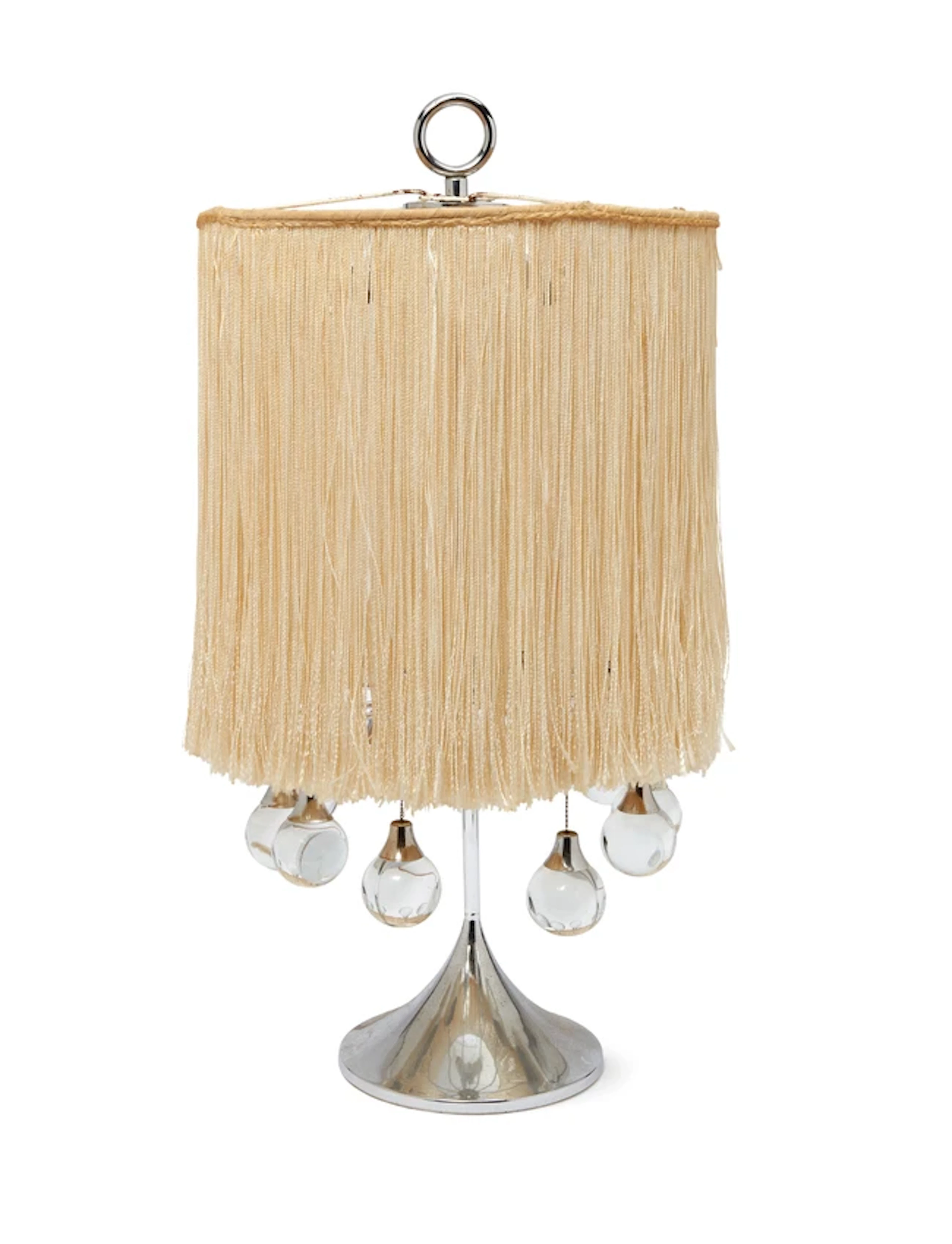 Italian Fringed table lamp
