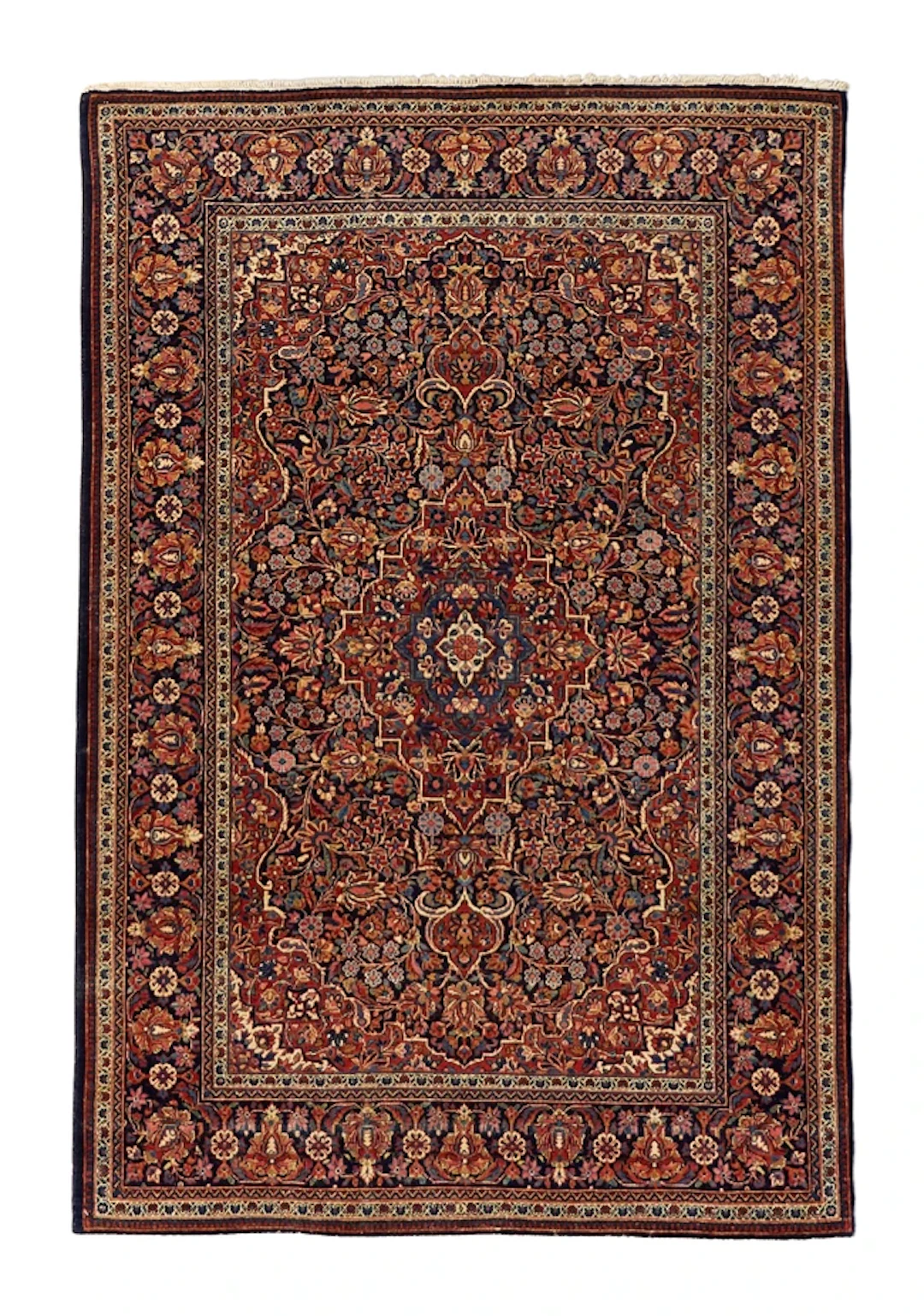 A Persian Kashan rug
