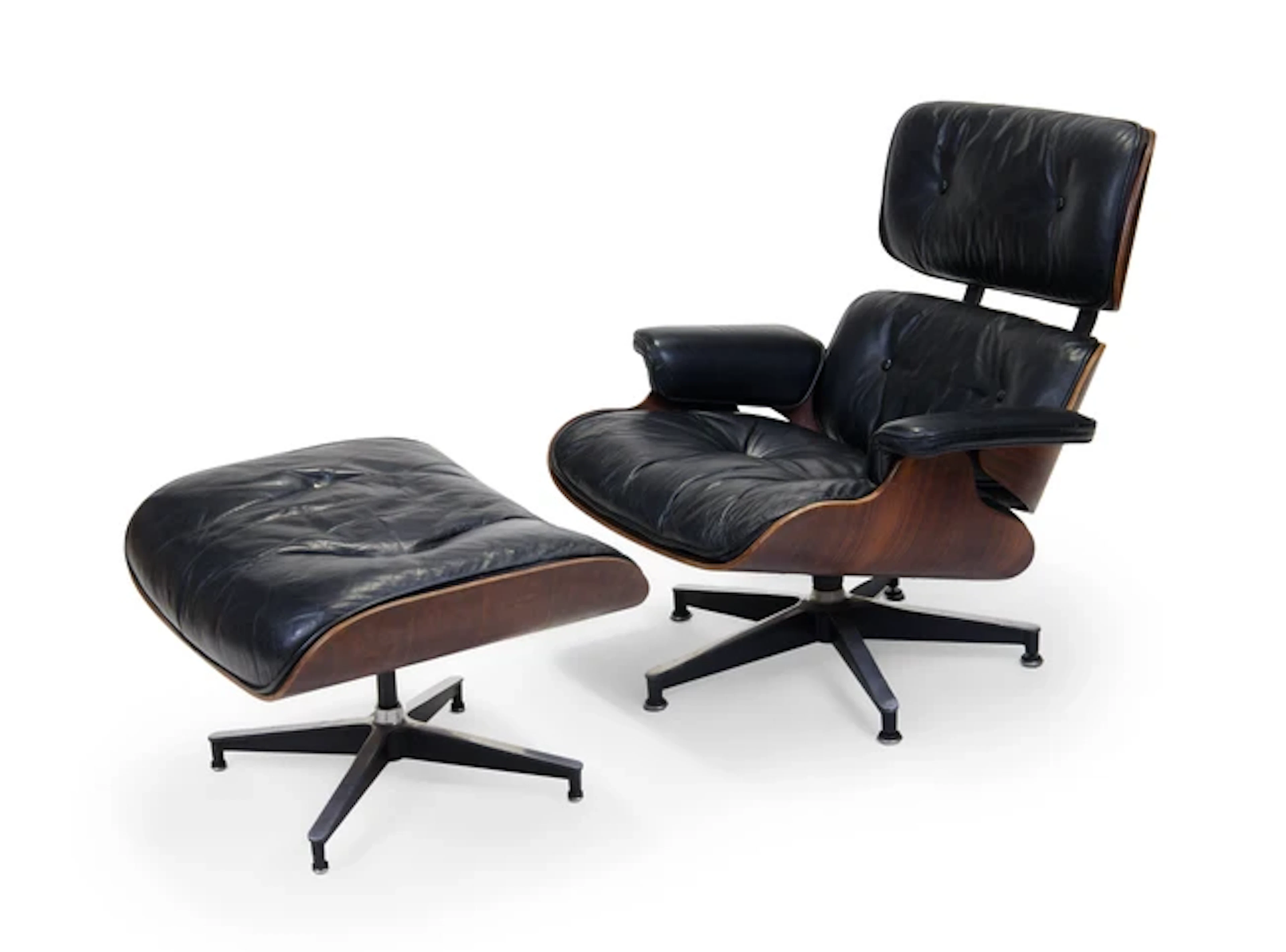 Charles & Ray Eames for Herman Miller Model '670' lounge chair and '671' ottoman