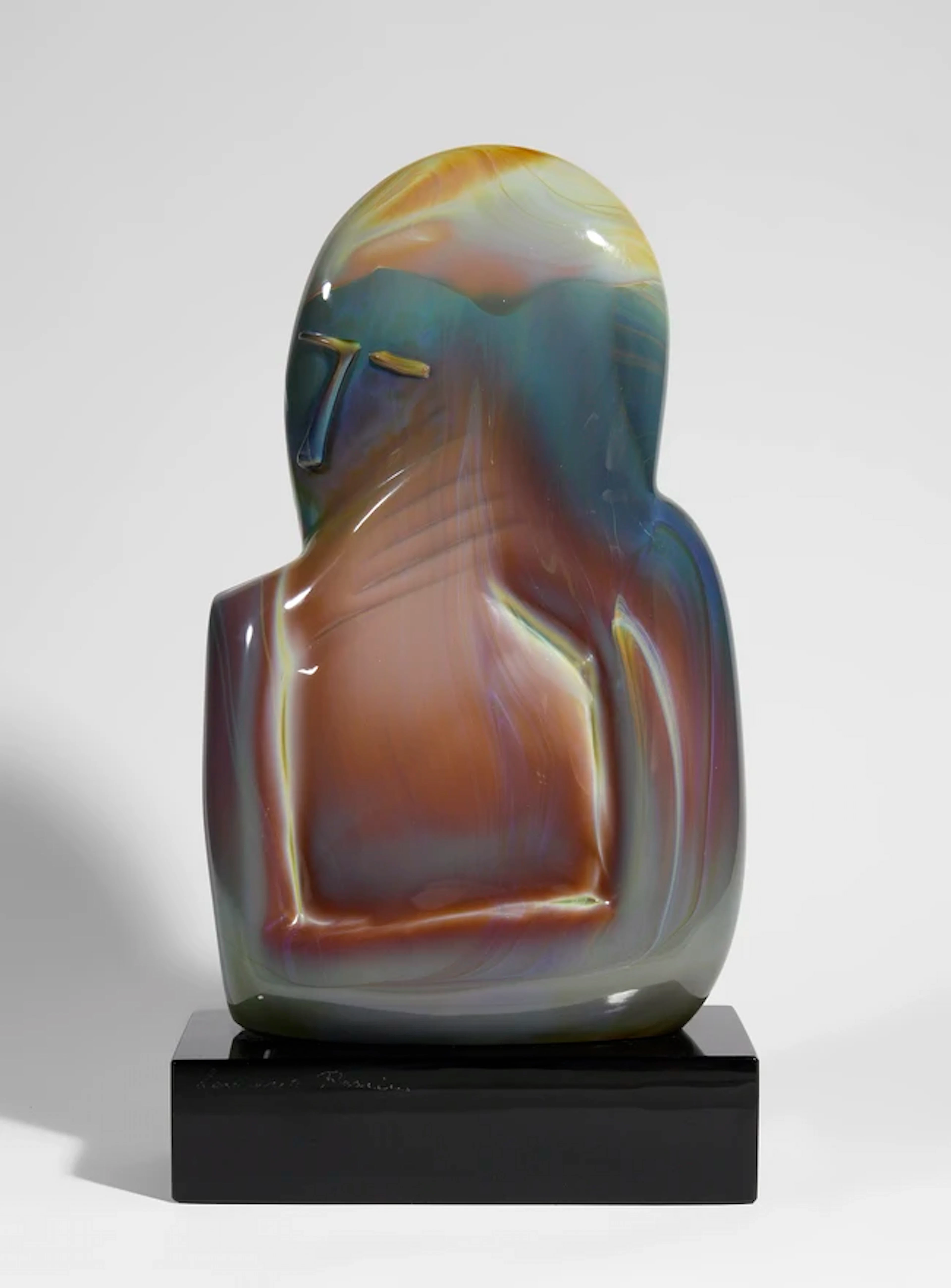 Loredano Rosin (1936-1991) 'Thinker' sculpture