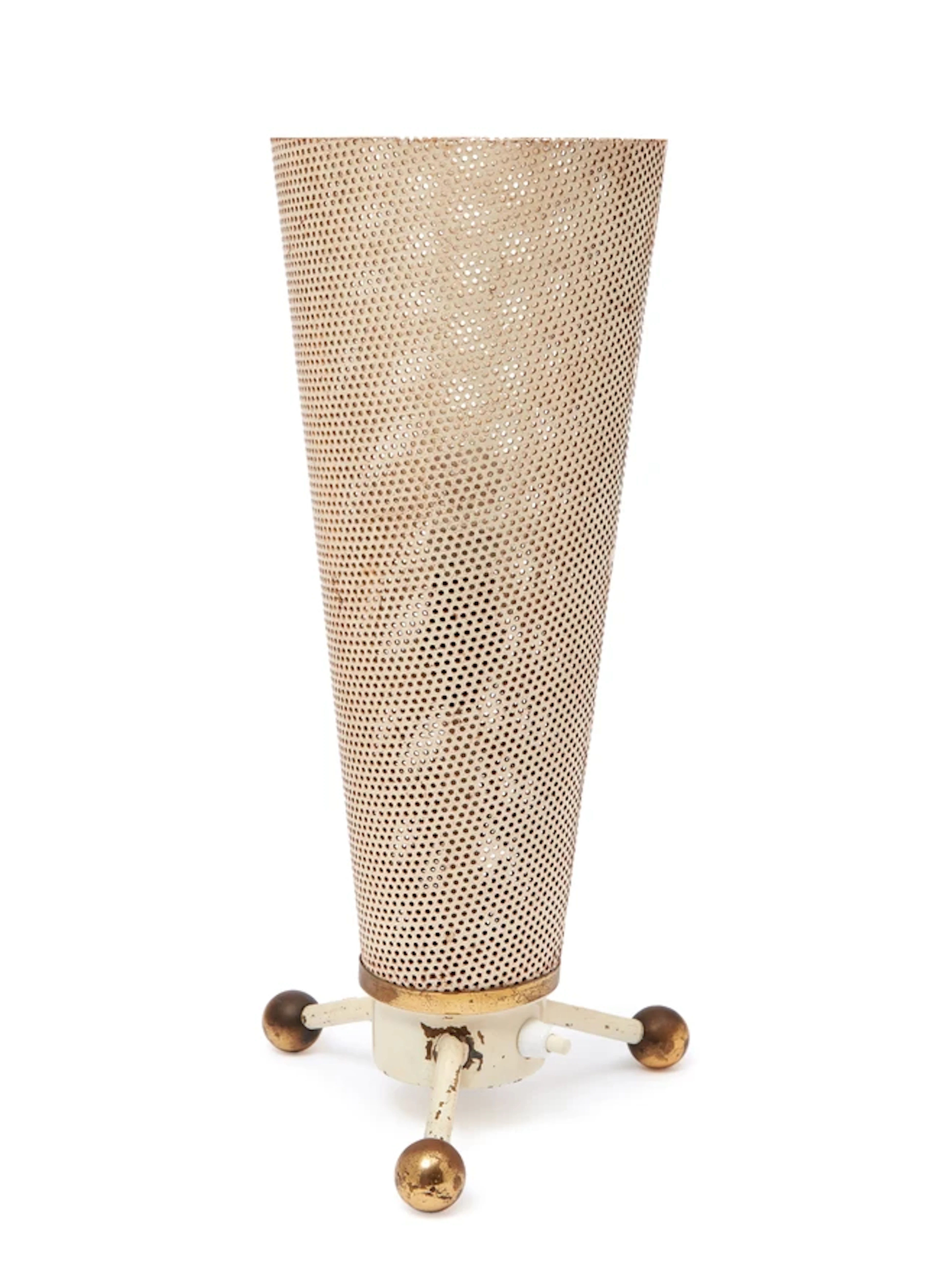 Manner of Mathieu Matégot Table lamp