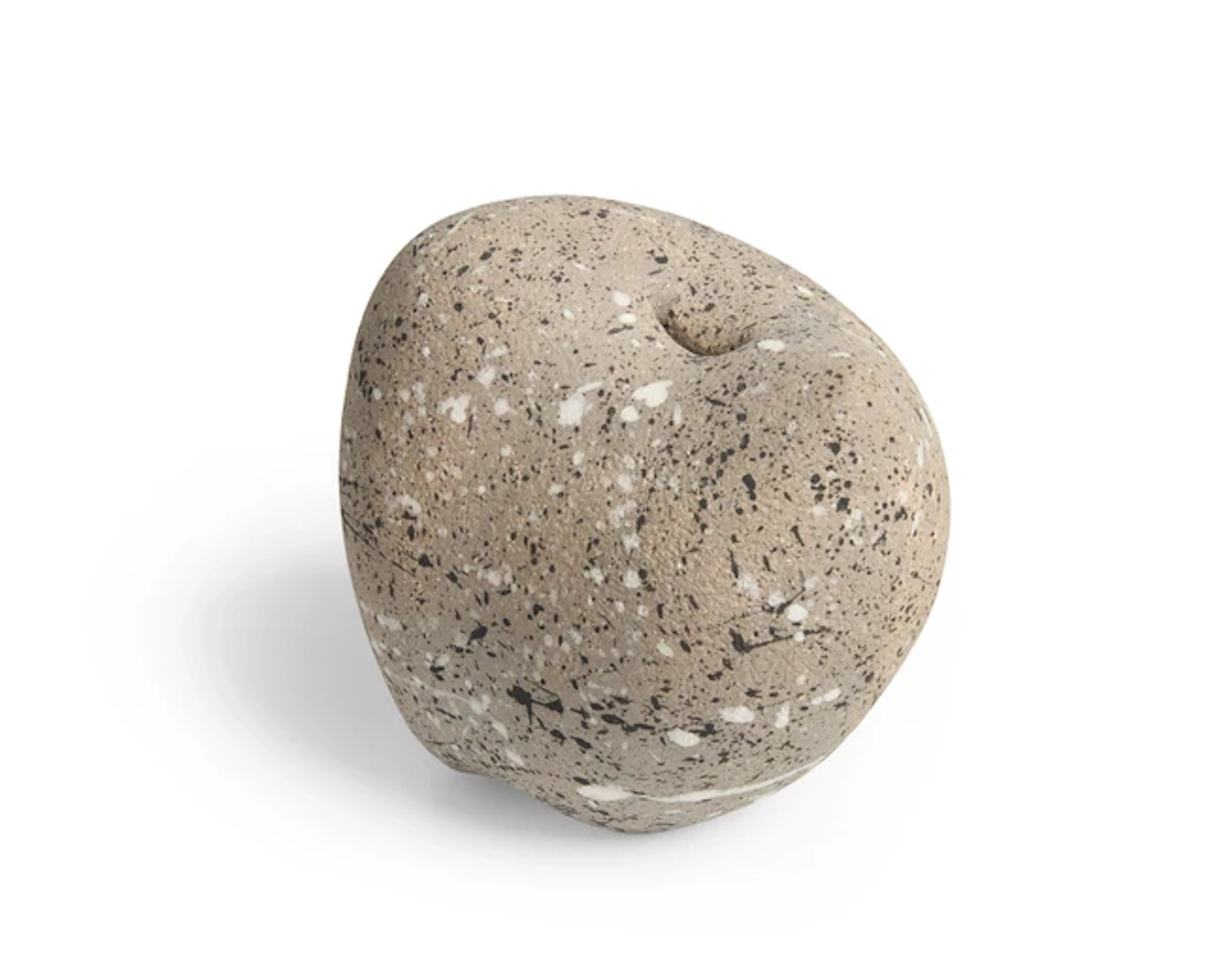 A small hand-built stoneware