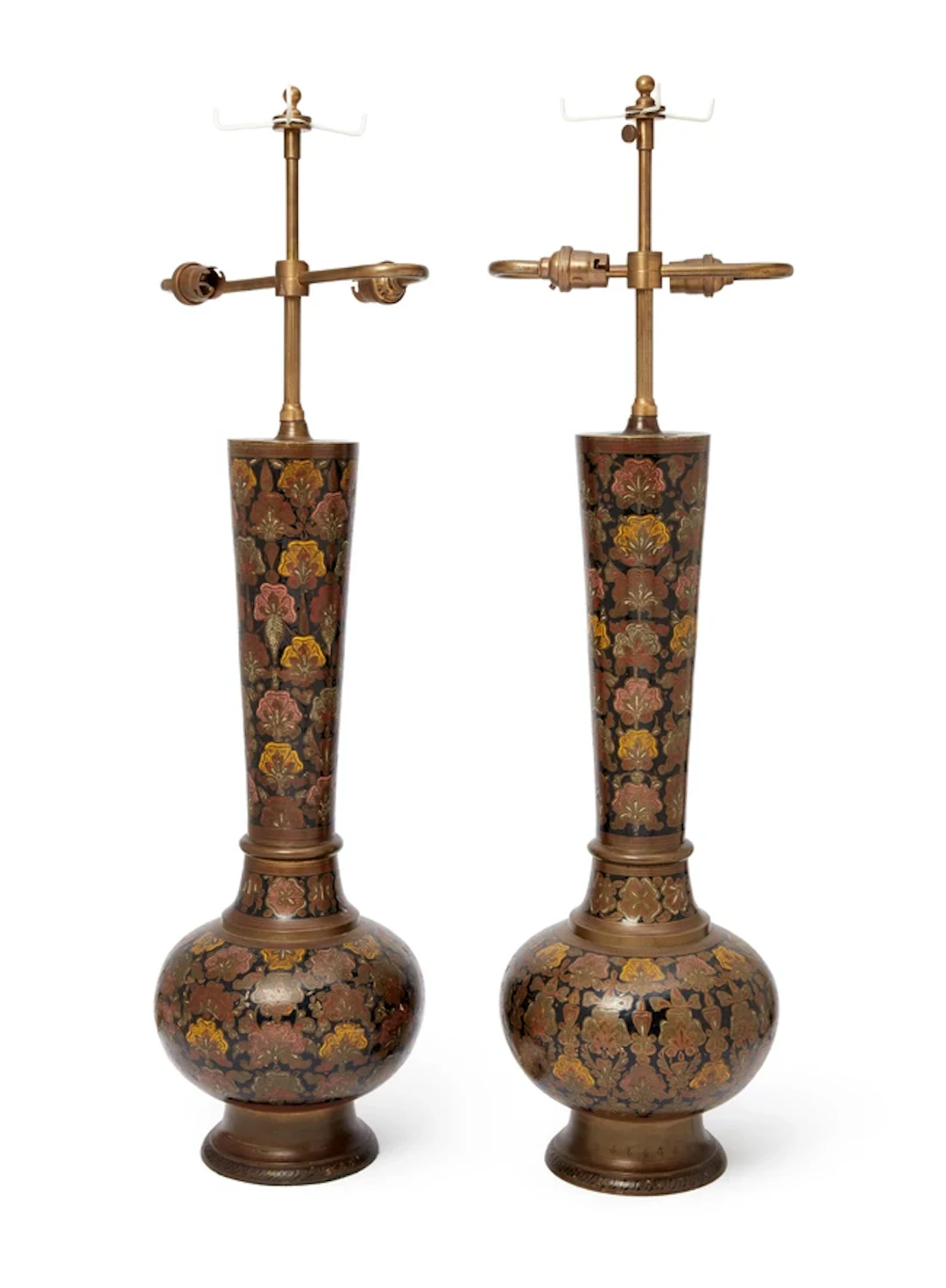 Indian Pair of table lamps