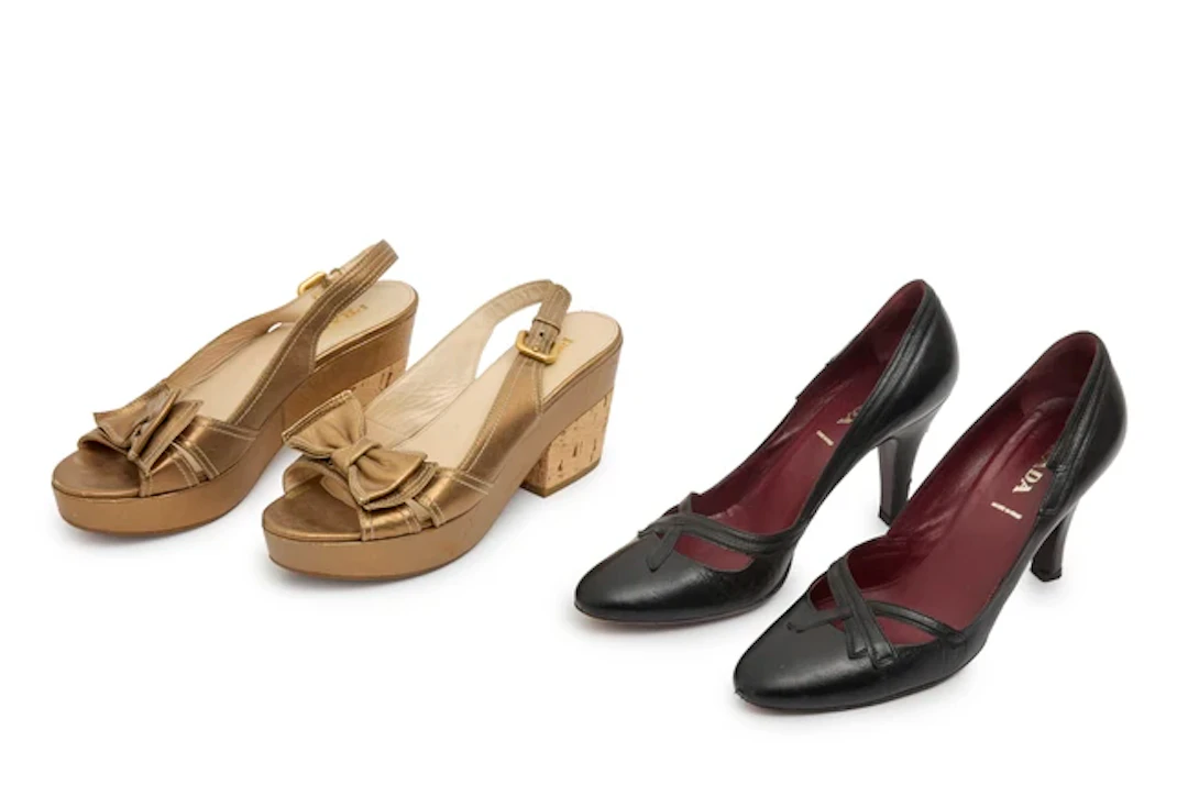 A collection of Prada Shoes