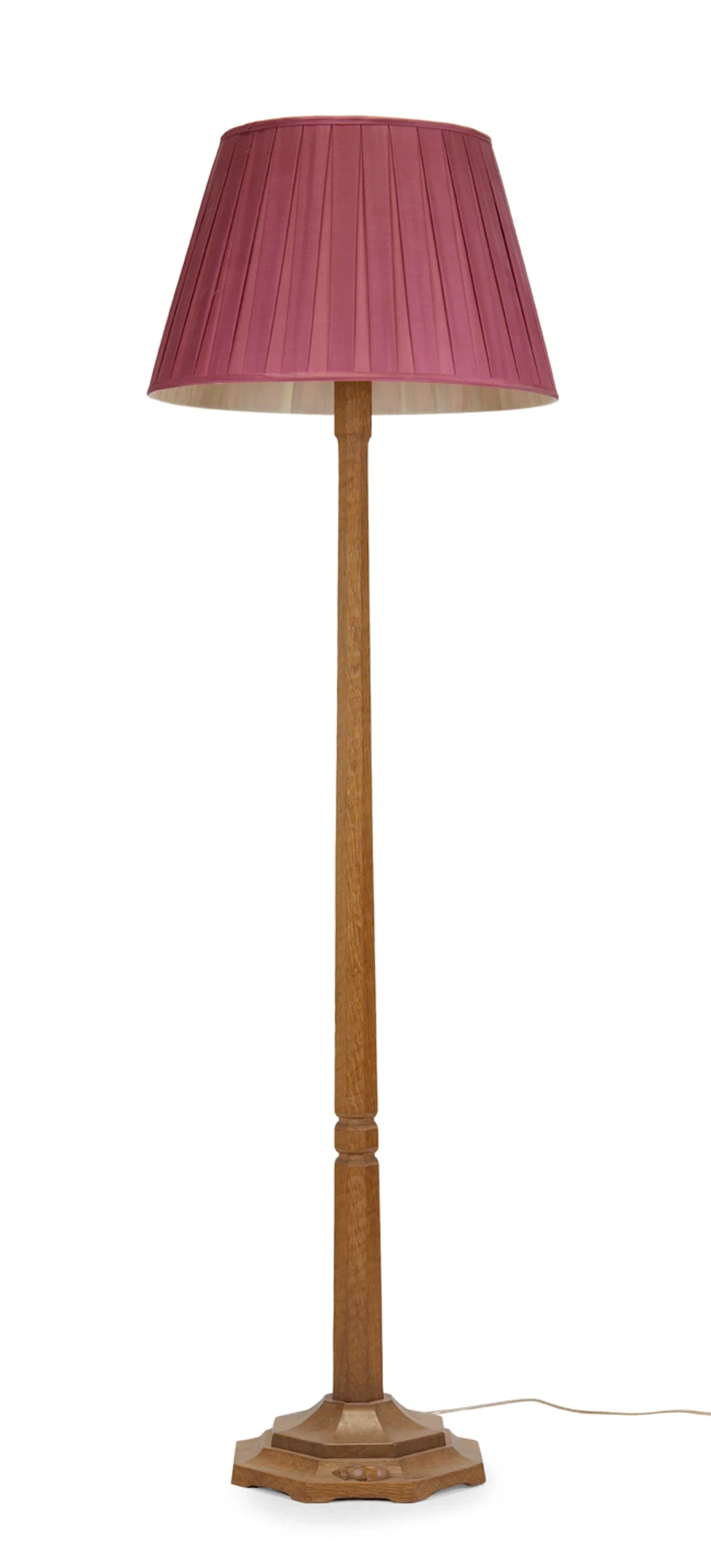 Workshop of Robert Mouseman Thompson Standard lamp