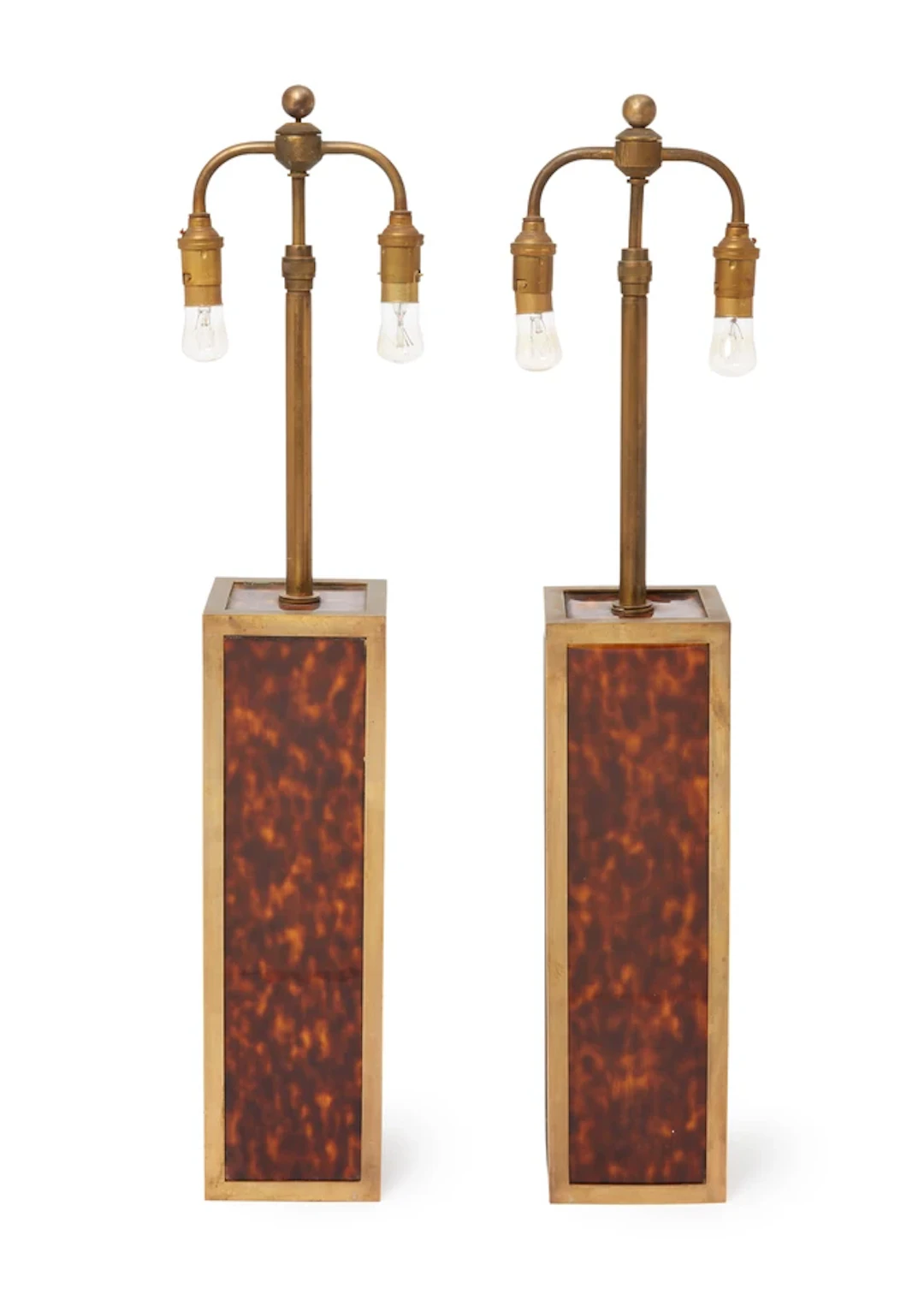 French Pair of table lamps