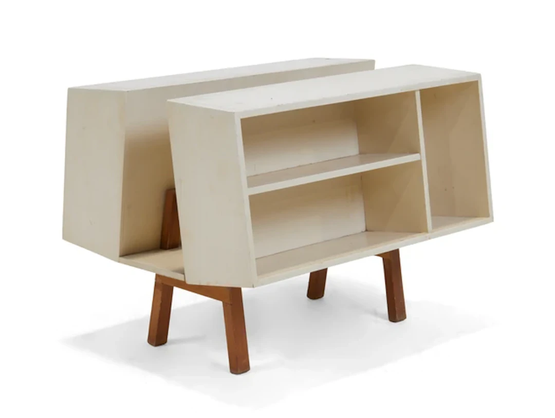 Ernest Race (1913-1964) for Isokon Furniture Penguin Donkey Mark II bookcase