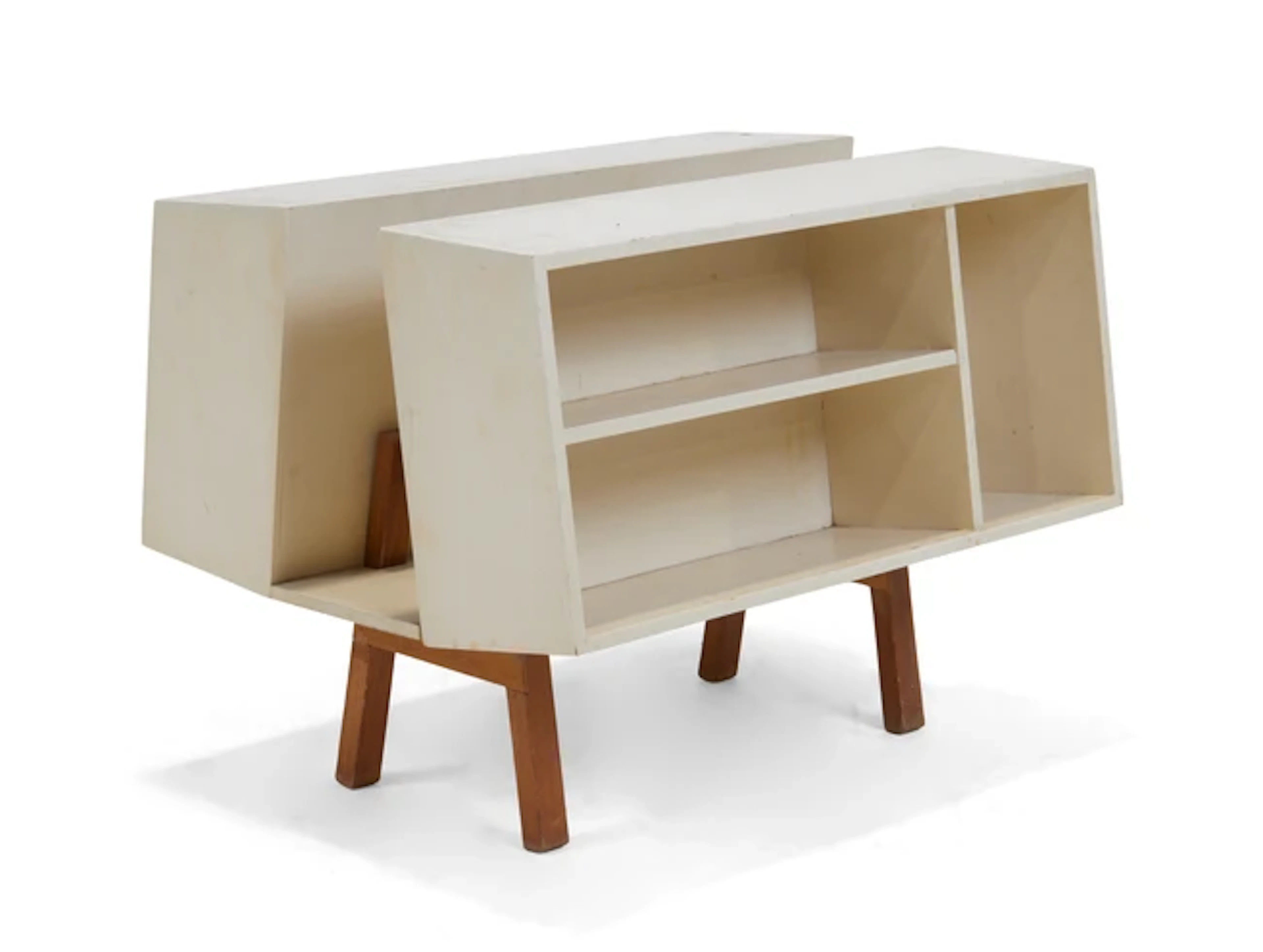 Ernest Race (1913-1964) for Isokon Furniture Penguin Donkey Mark II bookcase