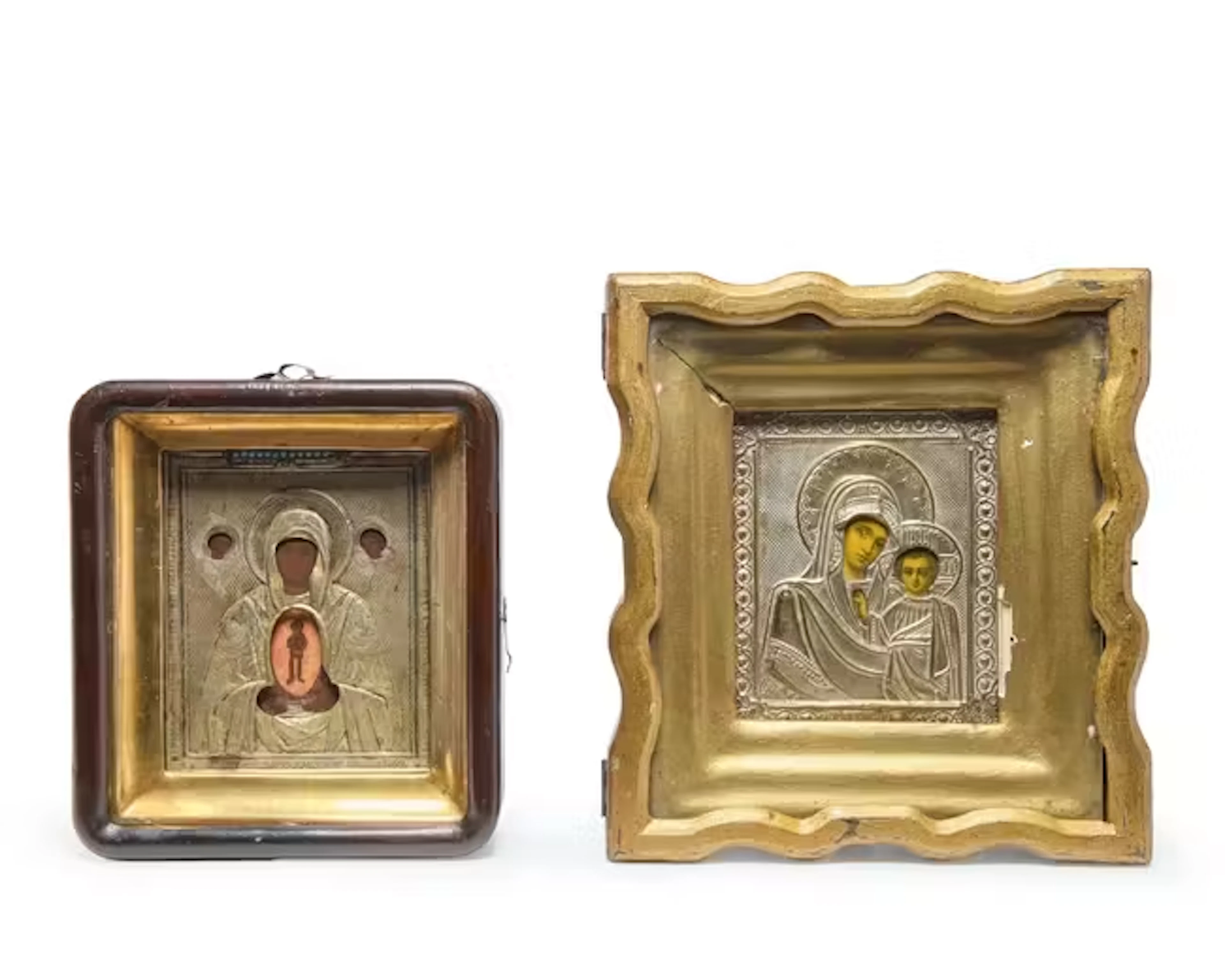 A Russian icon of the Mother of God 'Albazin' or 'The Word Was Made Flesh'