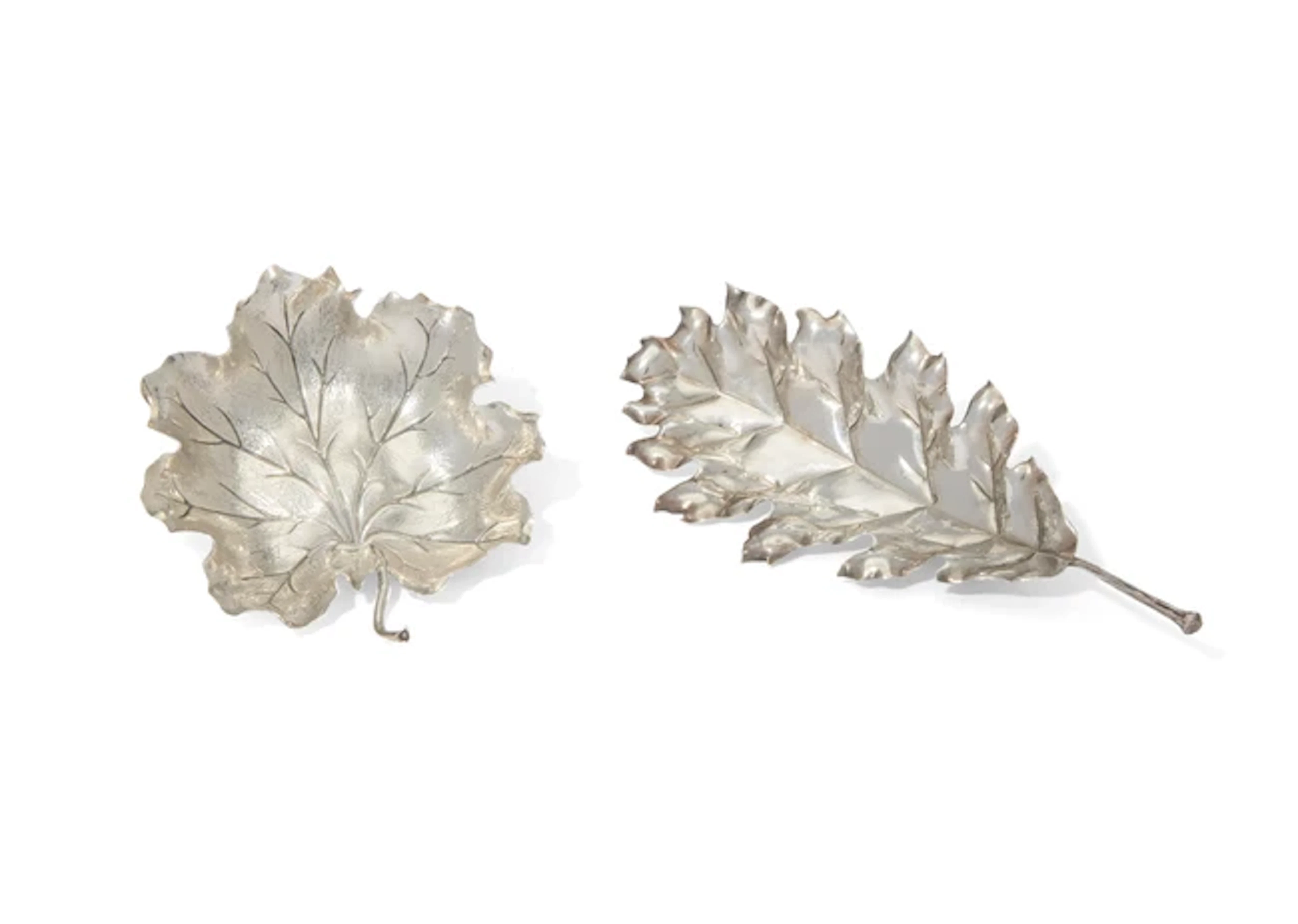 A Buccellati silver 'Geranium leaf' dish