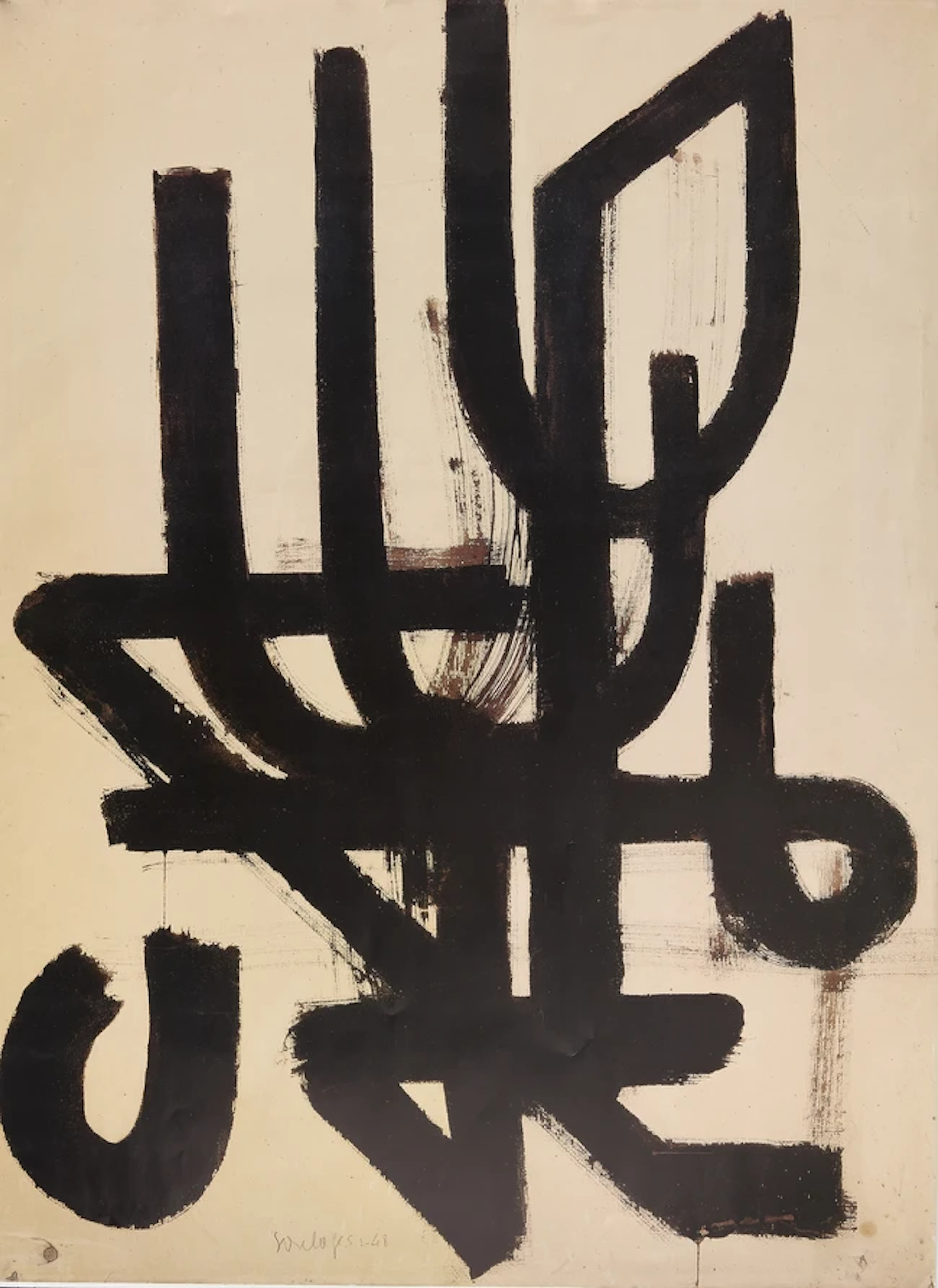 After Pierre Soulages