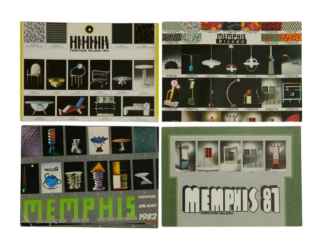 Memphis Four original poster catalogues